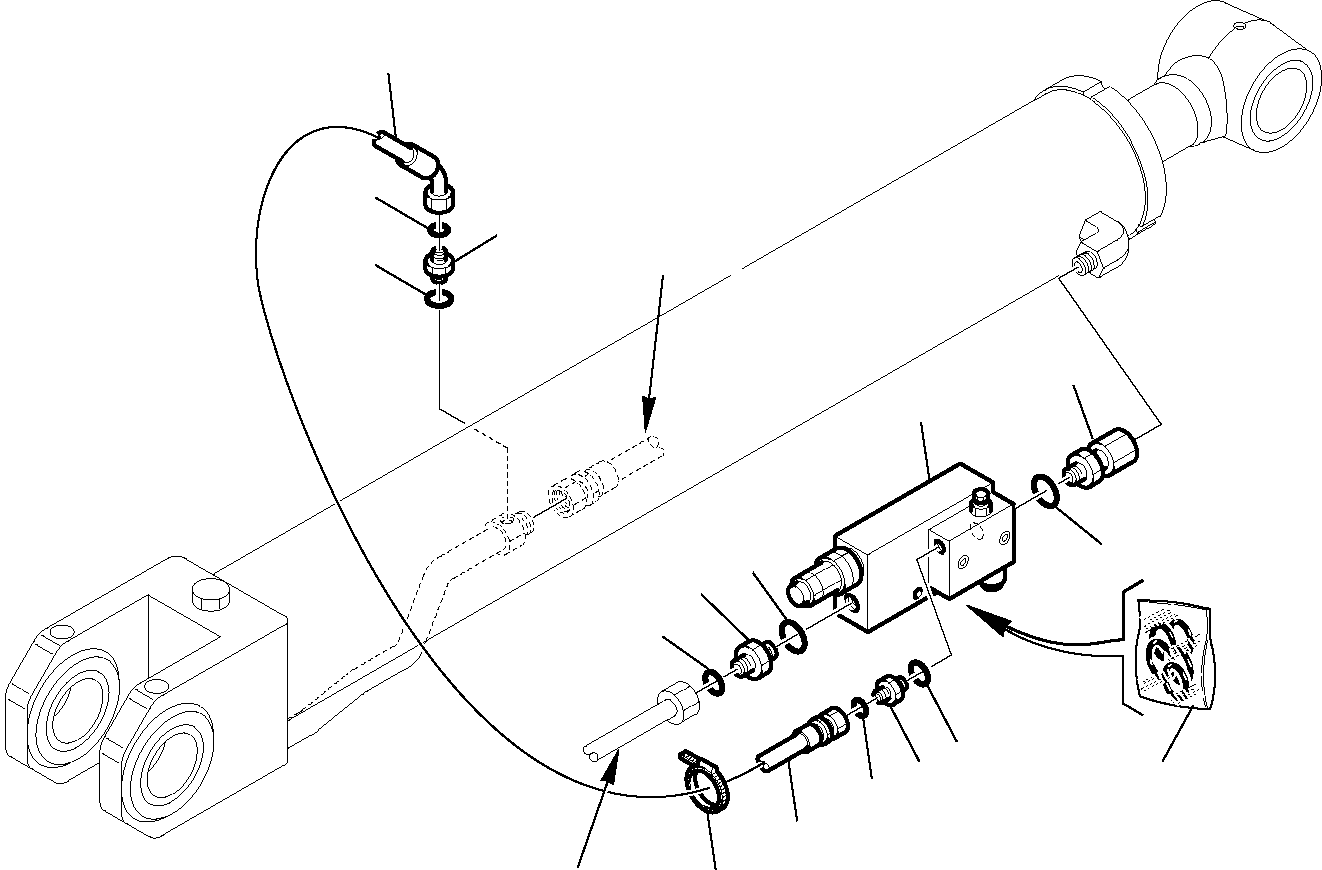 Part 6728. HYDRAULIC PIPING (BOOM LINE) (SAFETY VALVE) (2/2) [6728]