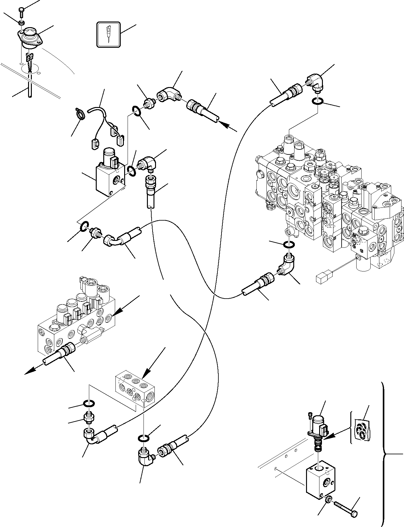 Part 6775. HYDRAULIC PIPING (SERVOCONTROL LINE) (HAMMER LINE) [6775]