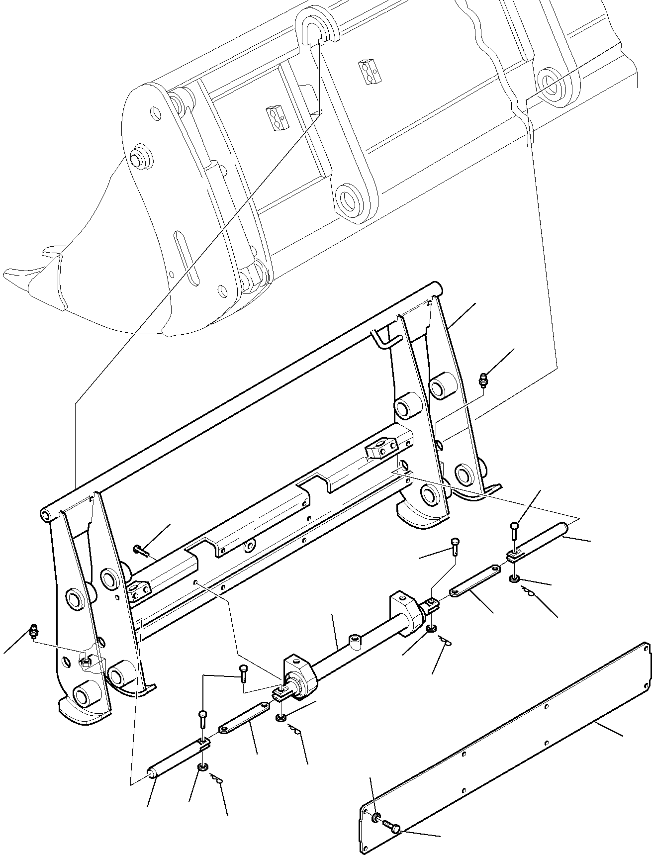 Part 7160. HYDRAULIC QUICK COUPLING (FOR BUCKET 4 IN 1) [7160]