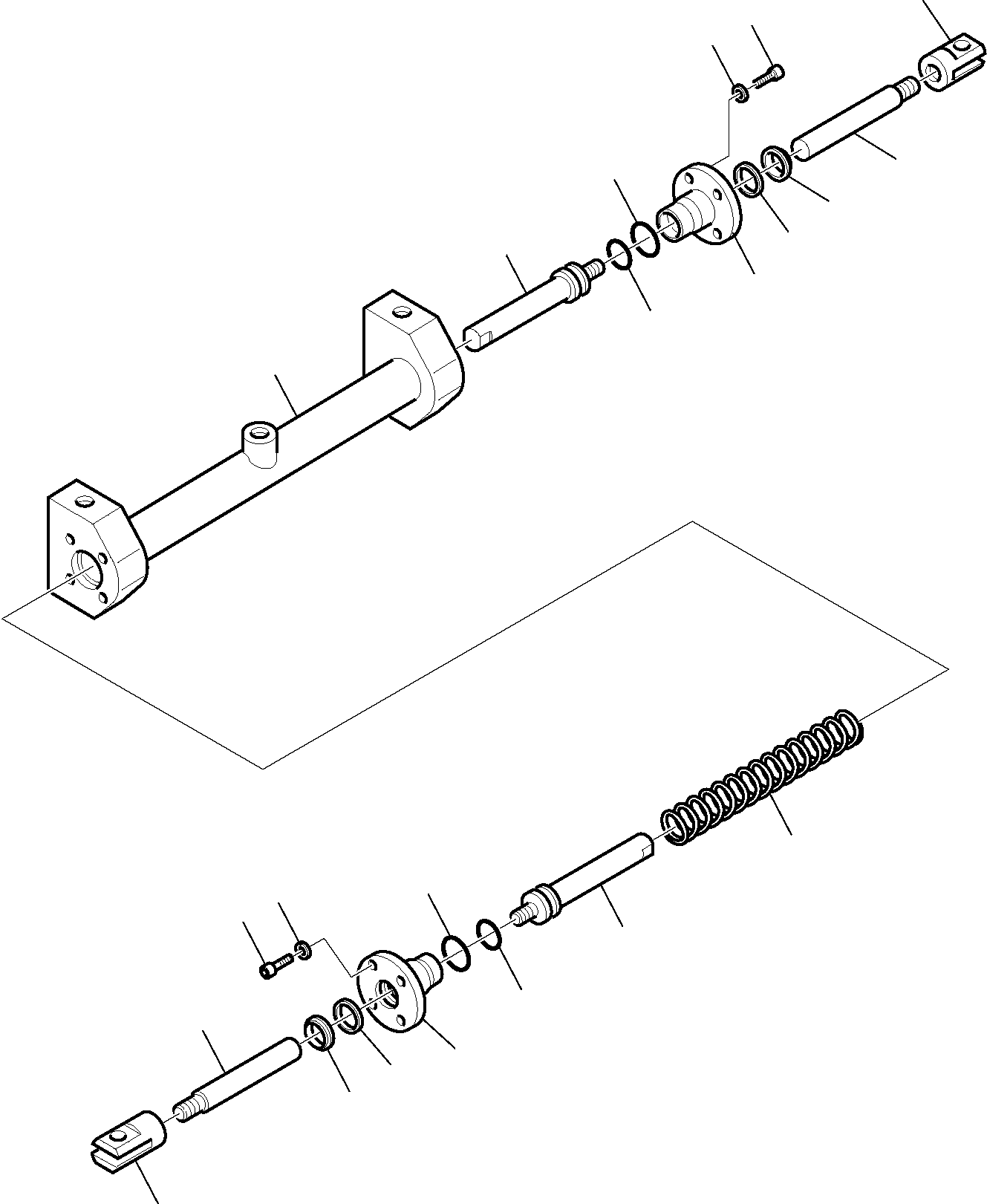 Part 7170. HYDRAULIC FAST COUPLING CYLINDER [7170]