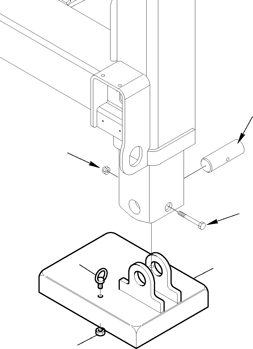 Part 7230. OUTRIGGER FOOT (FOR 28'' WHEELS) [7230]