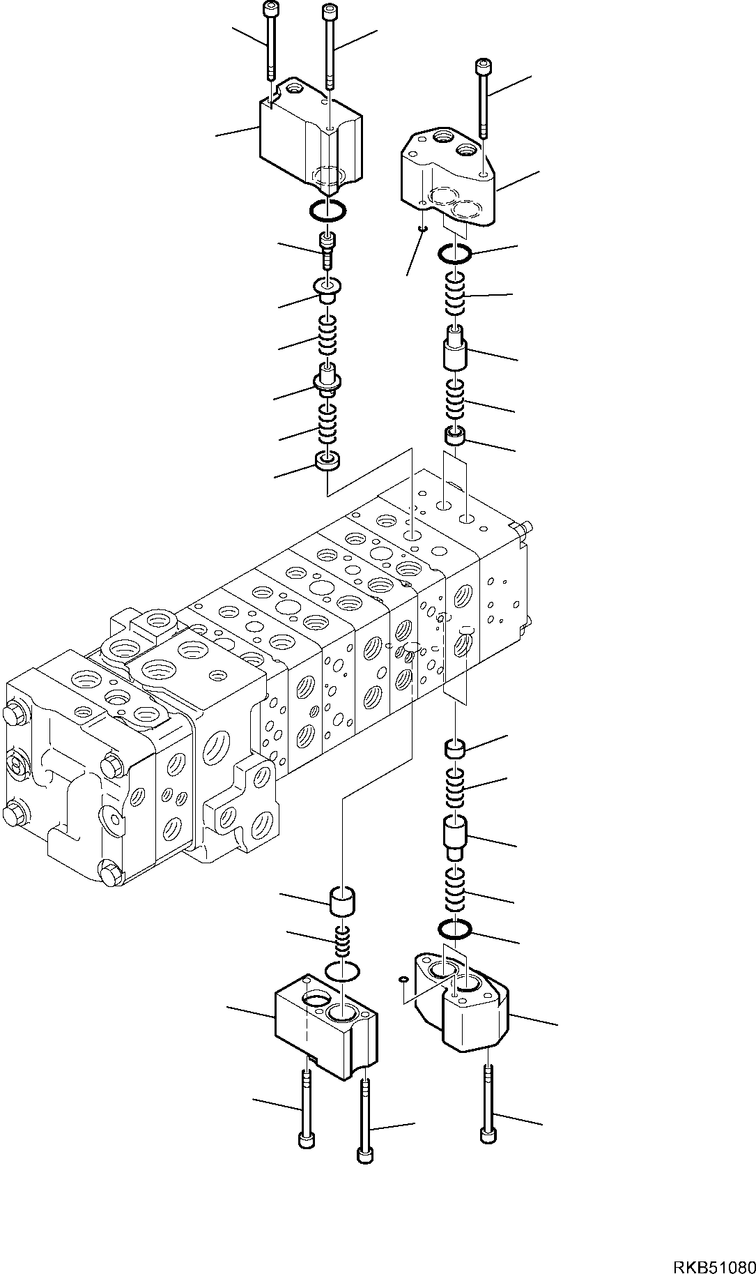 Part 28. 10-SPOOL CONTROL VALVE (9/16) [6236]