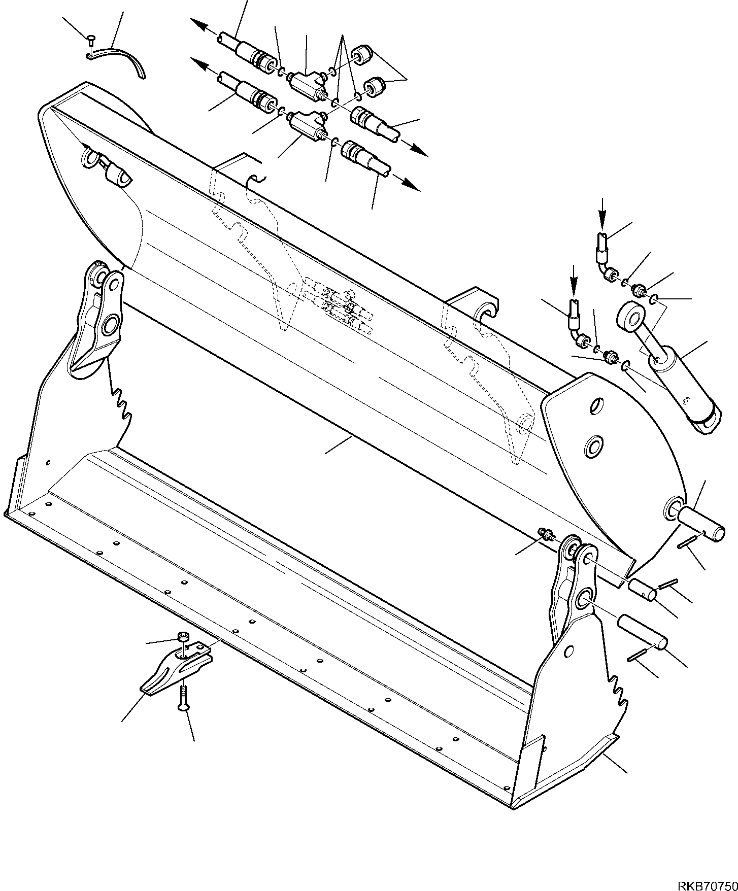 Part 16. BUCKET 4 IN 1 (FOR QUICK COUPLING) (TUV) [7085]