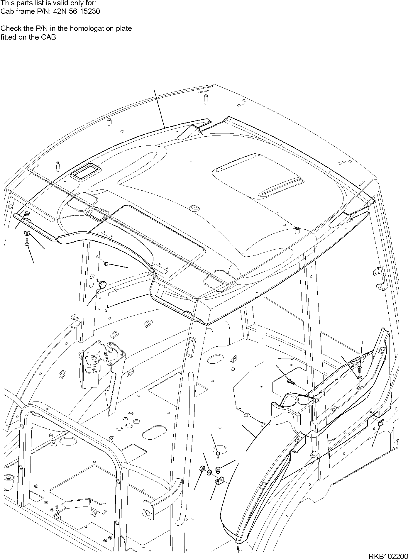 Part 30. CAB (WITH HEATING AND BACKHOE PPC) (12/14) [5256]