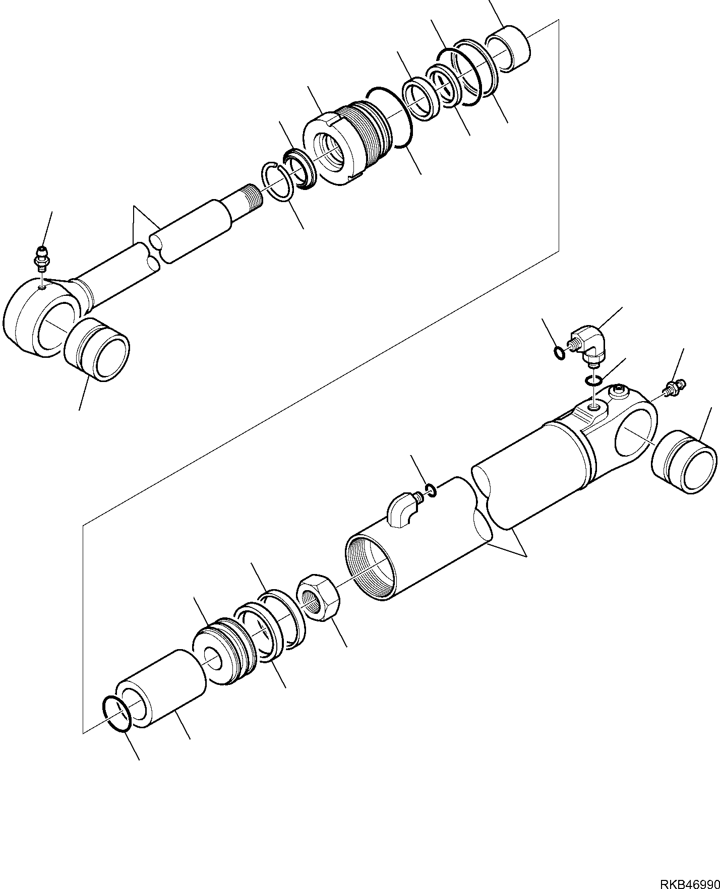 Part 3. SHOVEL ARM LIFTING CYLINDER [7010]