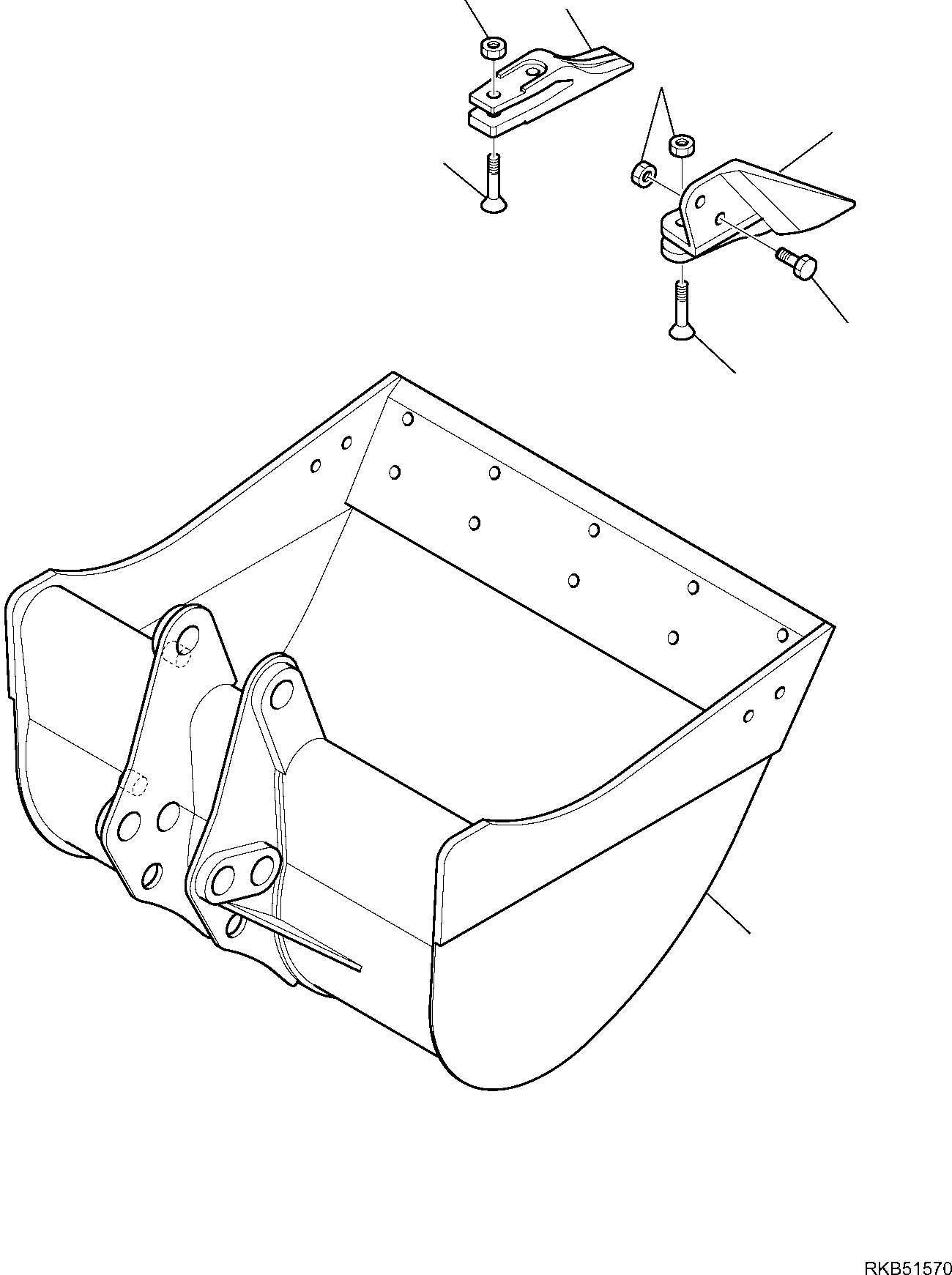 Part 91. BUCKET (L=900 mm) [7480]