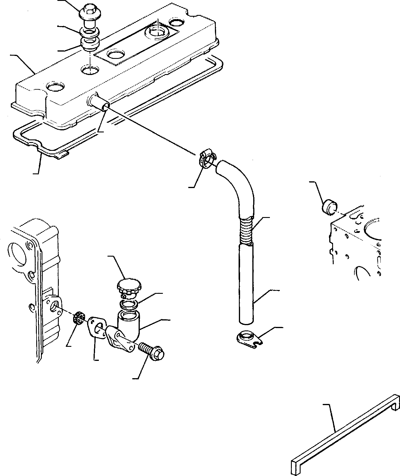 Part 6. CYLINDER HEAD COVER AND LUBRICATING OIL FILLER (TURBO ENGINE) [0116]