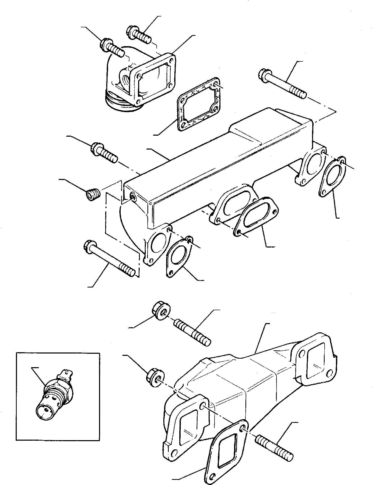 Part 7. INDUCTION AND EXAUST MANIFOLDS (ASPIRATED ENGINE) [0131]