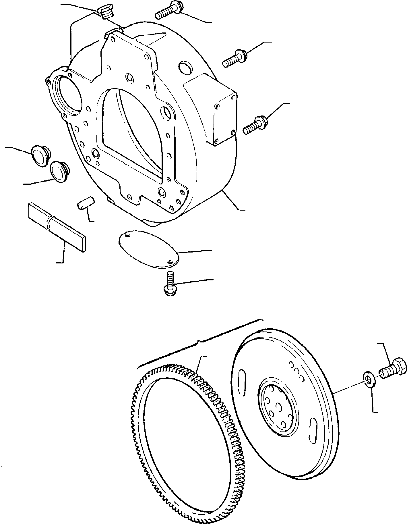 Part 17. FLIWHEEL HOUSING, FLYWHEEL AND STARTER RING (ASPIRATED ENGINE) [0221]