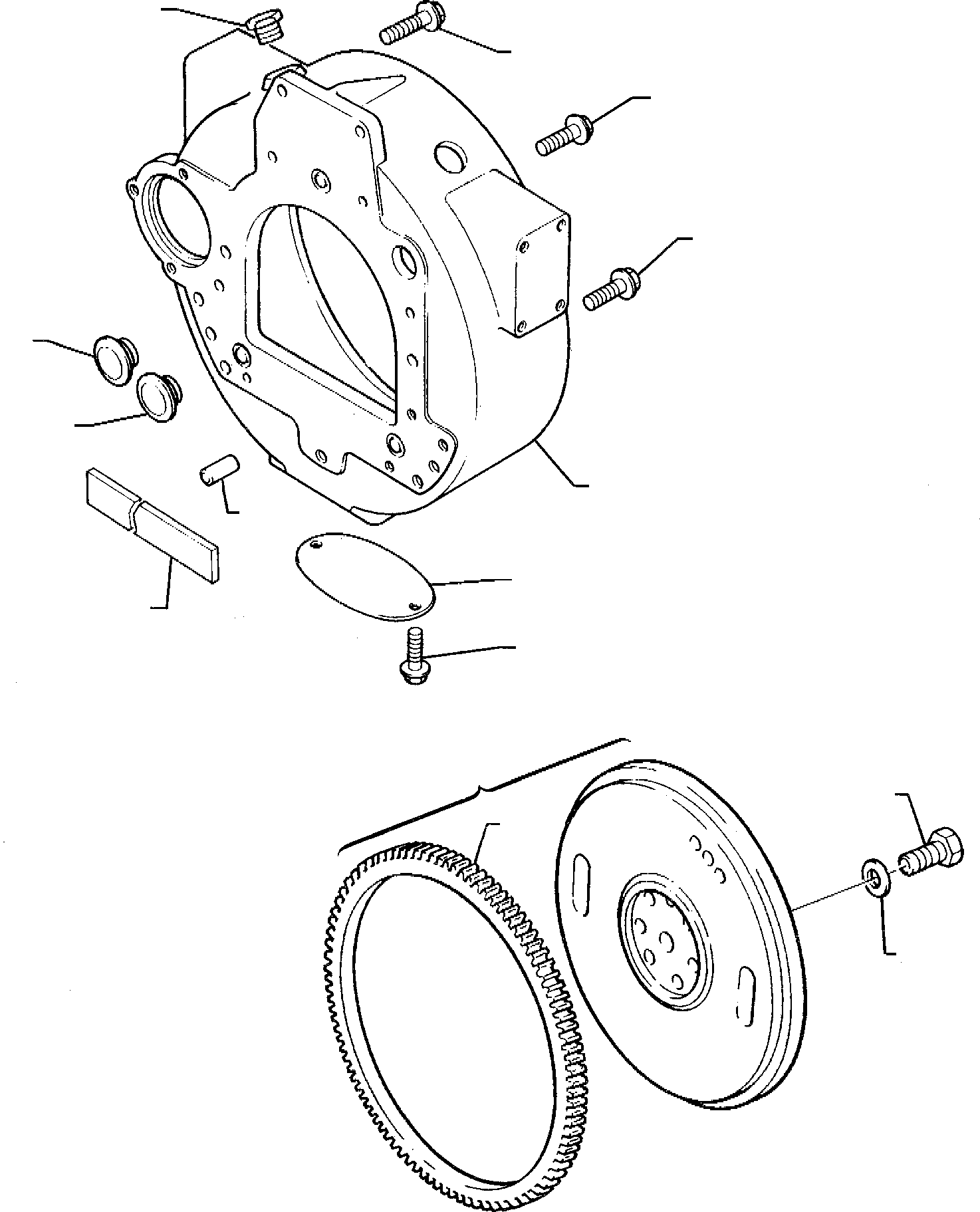 Part 18. FLIWHEEL HOUSING, FLYWHEEL AND STARTER RING (TURBO ENGINE) [0222]