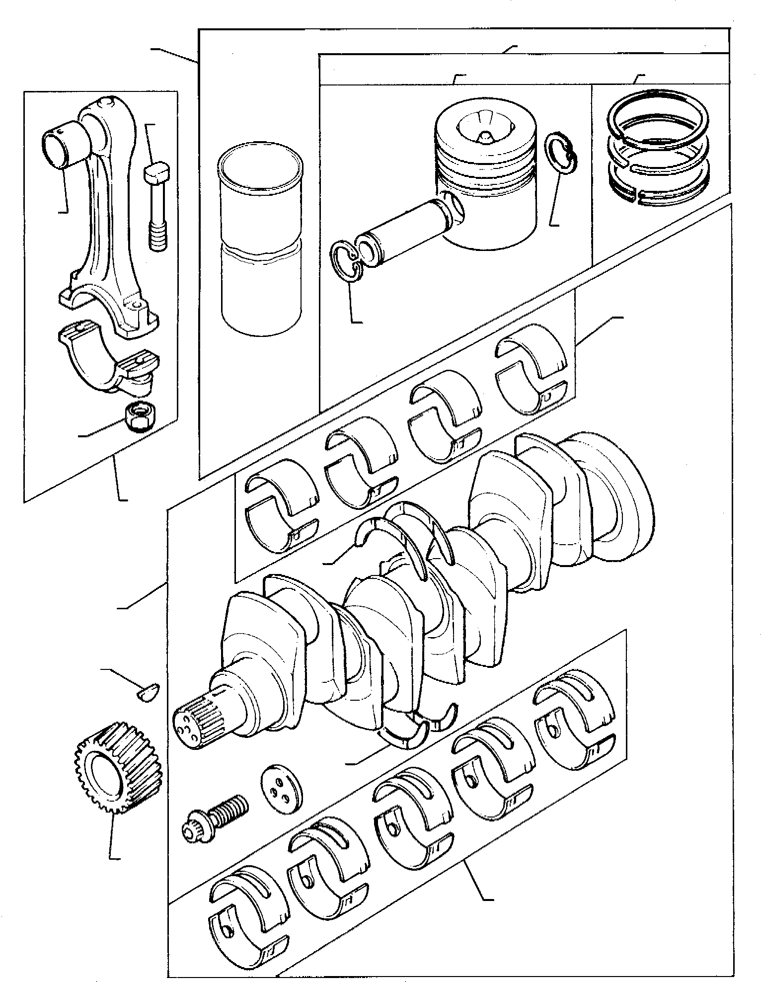 Part 19. CRANKSHAFT, PISTON AND CONNECTING ROD (ASPIRATED ENGINE) [0231]