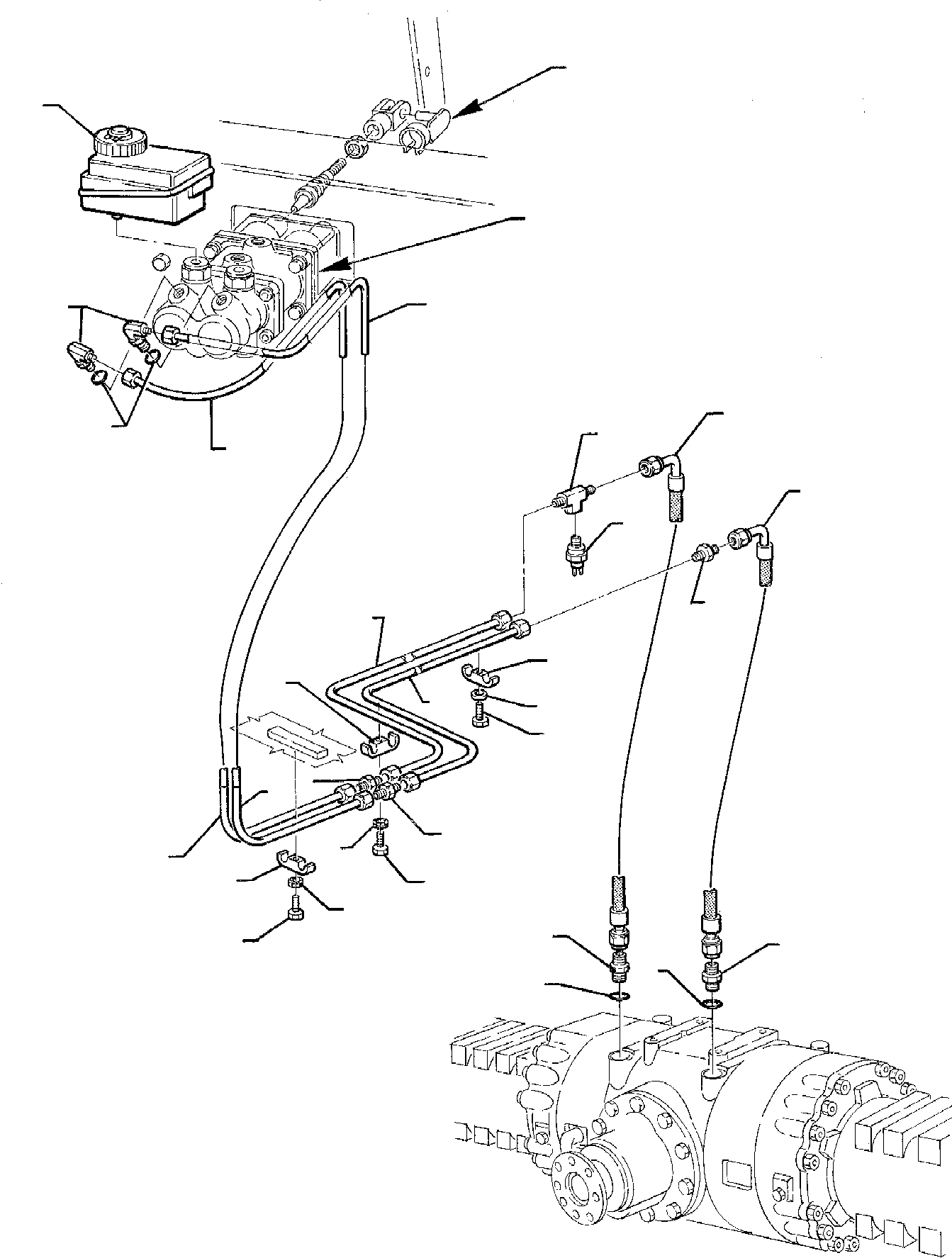 Part 35. HYDRALIC PIPING (BRAKE LINE) (1/2) [3800]