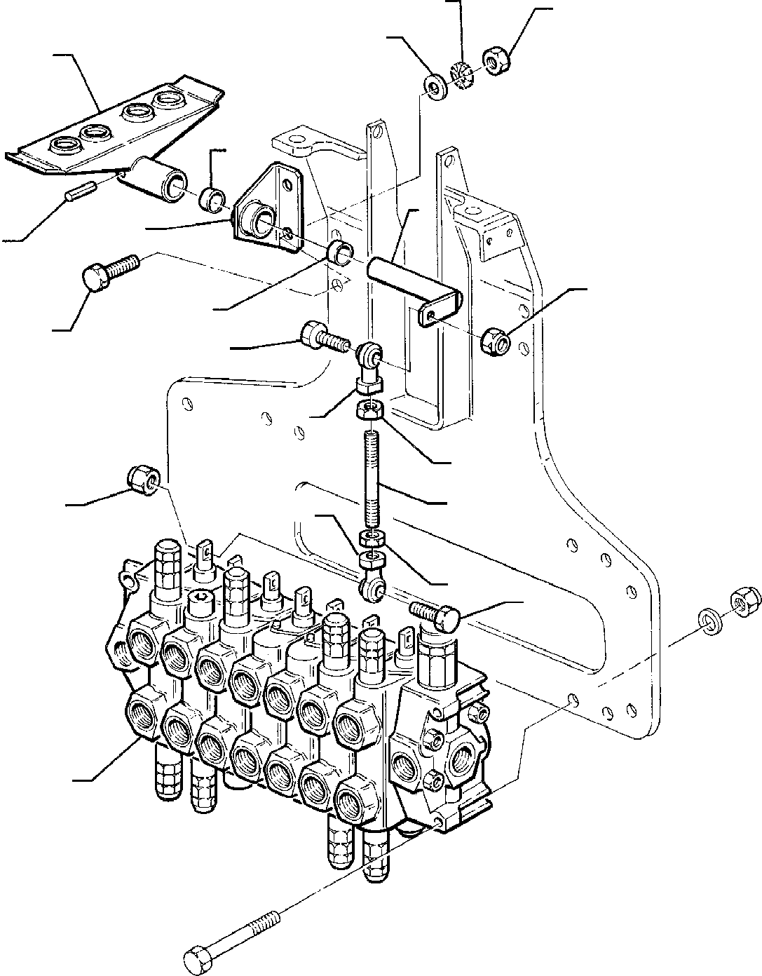 Part 7. BACKHOE CONTROL PEDAL (FOR SIDE DIGGING BOOM) [4500]