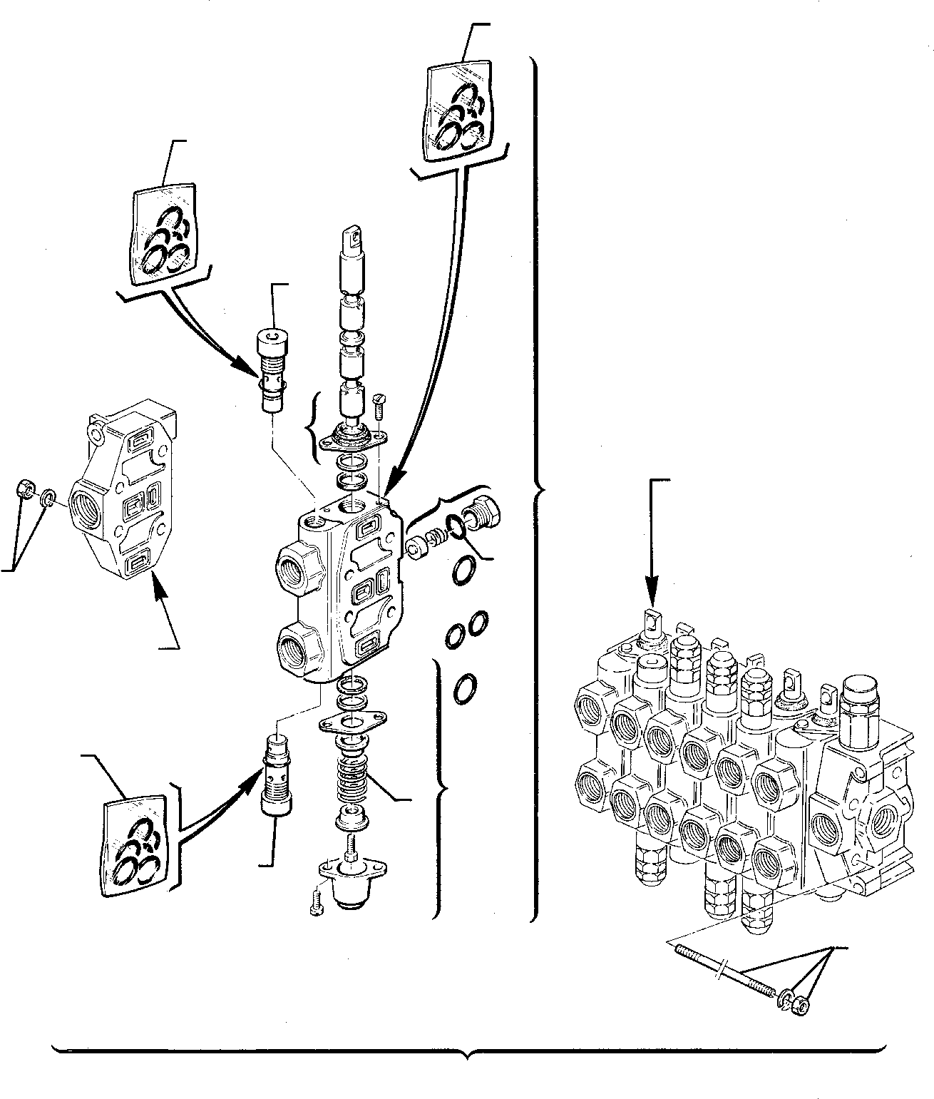 Part 11. BACKHOE CONTROL VALVE (FOR SIDE DIGGING BOOM) [6260]