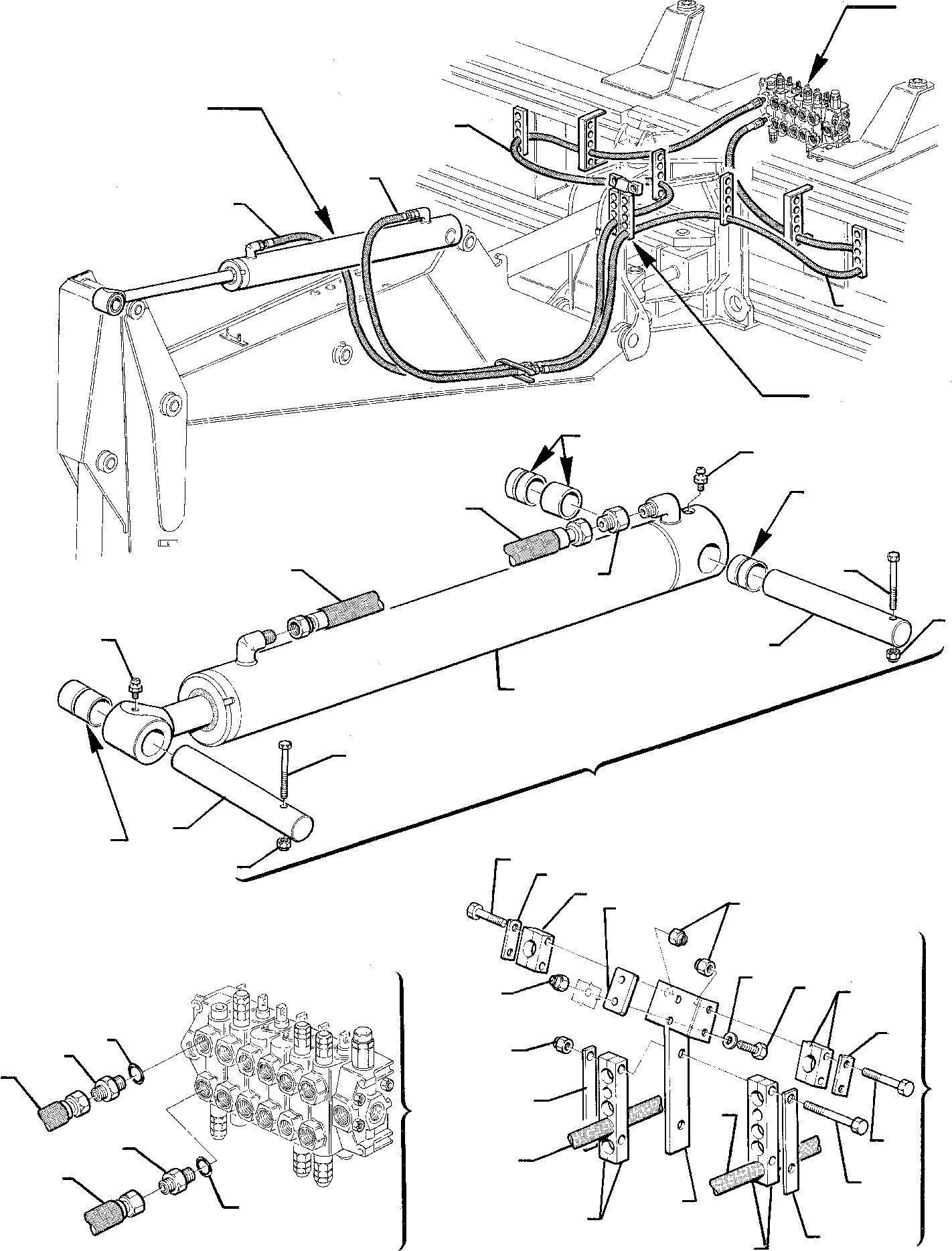 Part 34. HYDRAULIC PIPING (ARM CYLINDER LINE) [6731]