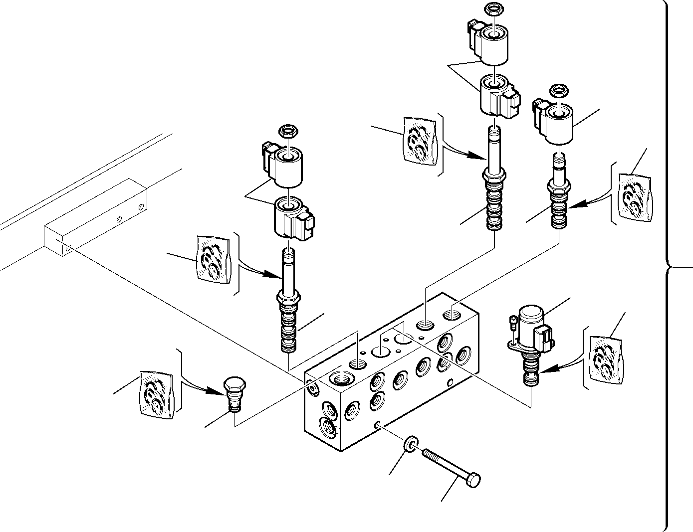 Part 6360. SERVOCONTROL FEED UNIT (WITH BUCKET 4 IN 1) [6360]