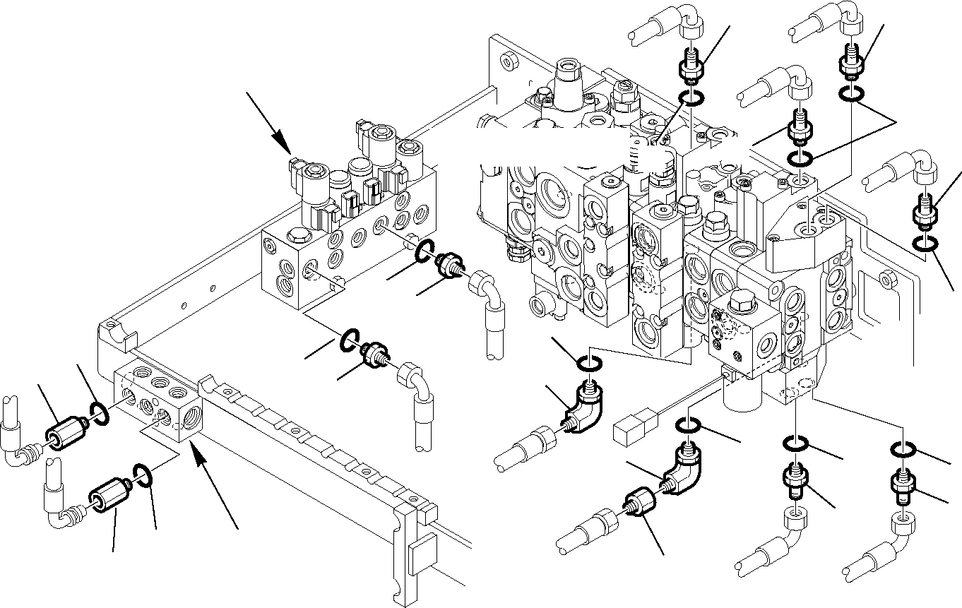 Part 6380. CONTROL VALVE AND SERVOCONTROL FEED UNIT (1/2) [6380]