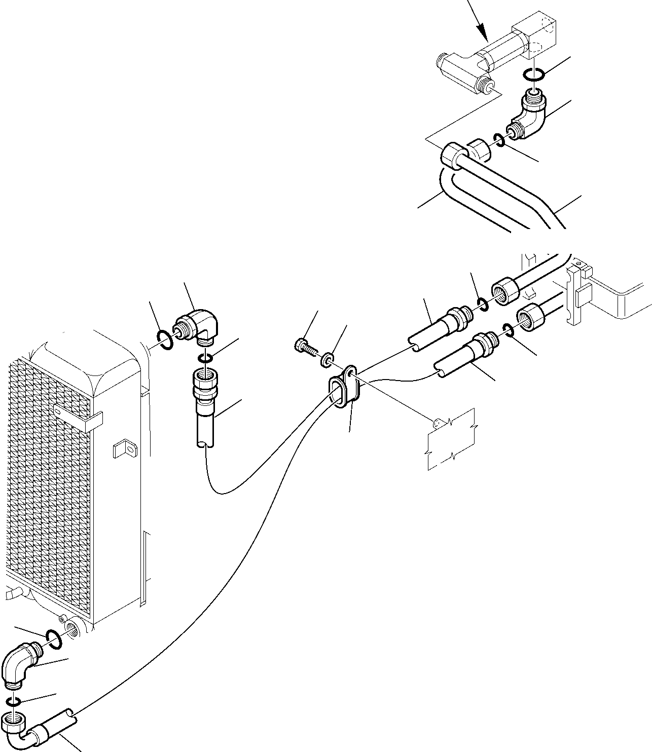 Part 6425. HYDRAULIC PIPING (RETURN LINE) (3/3) [6425]