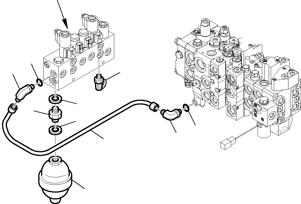 Part 6430. HYDRAULIC PIPING (SERVOCONTROL VALVE FEED LINE) [6430]