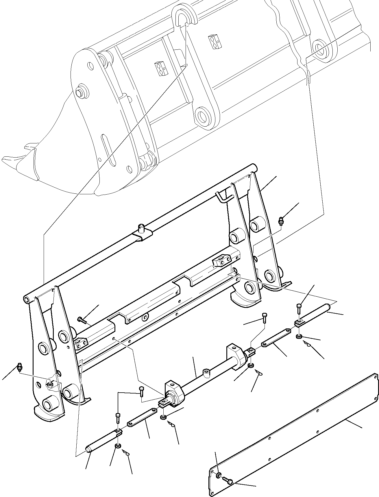 Part 7165. HYDRAULIC QUICK COUPLING (FOR 4 IN 1 BUCKET) (TUV) [7165]