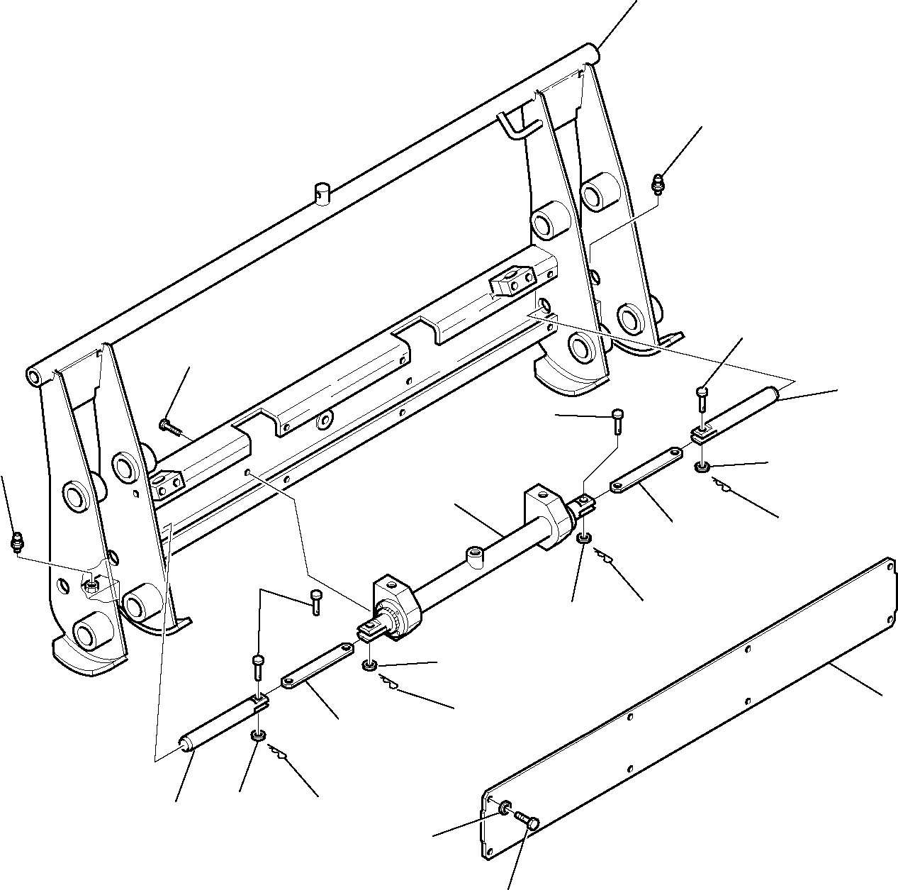 Part 7195. BLADE (WITH HYDRAULIC QUICK COUPLING) (2/2) [7195]