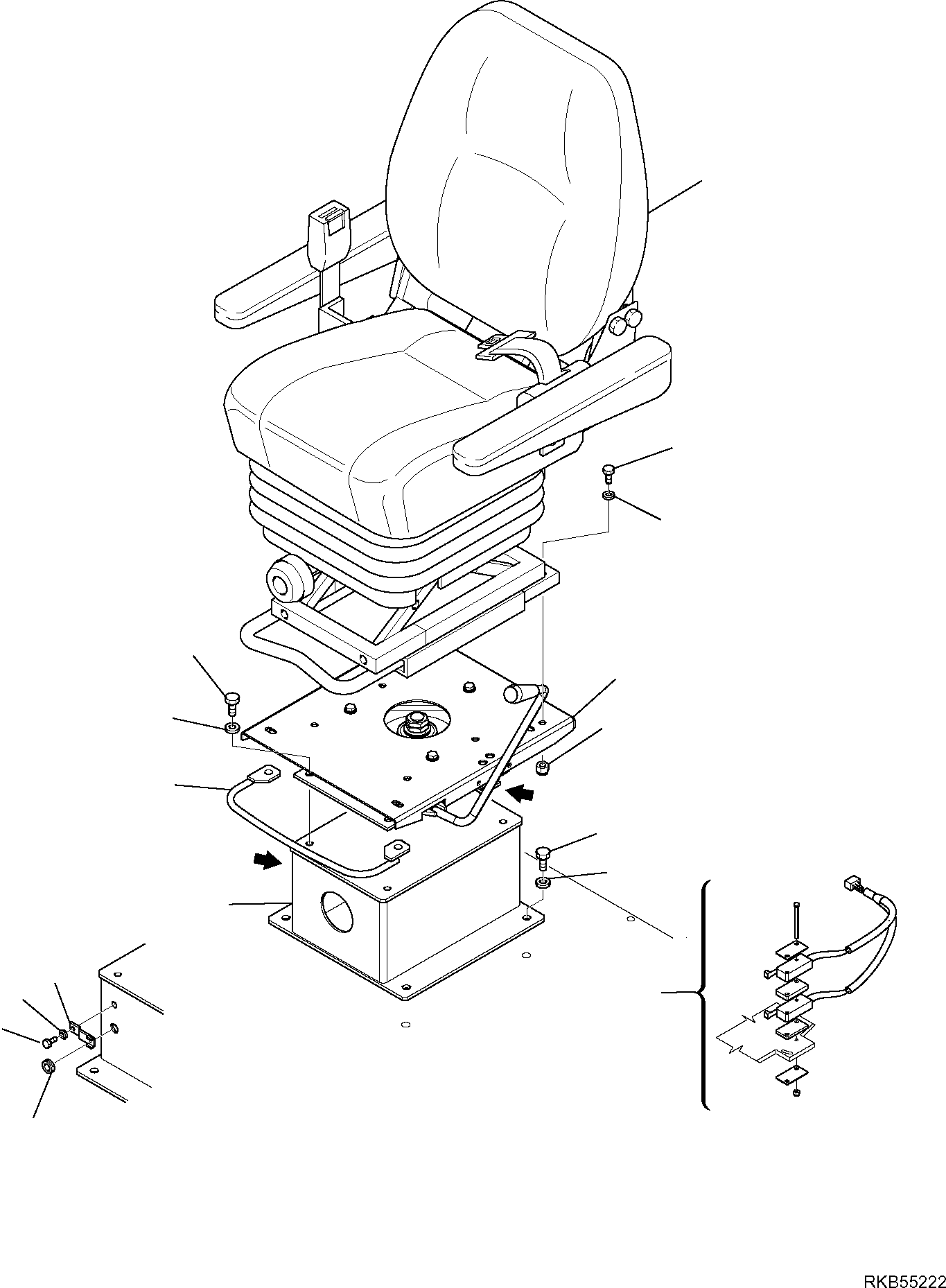 Part 31. OPERATOR'S SEAT (1/2) [5710]