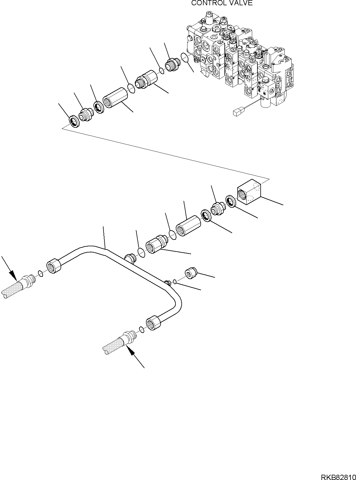 Part 58. HYDRAULIC PIPING (RETURN LINE) (1/5) [6415]