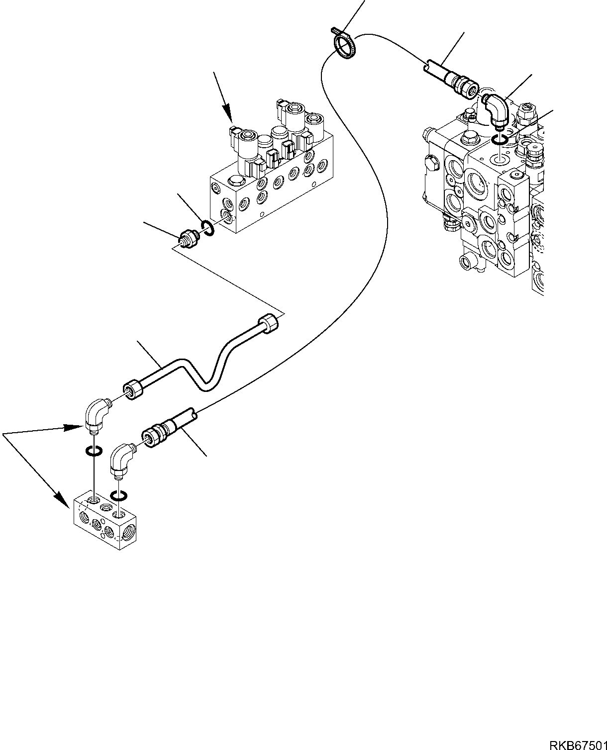 Part 67. HYDRAULIC PIPING (SERVOCONTROL RETURN LINE) (1/3) [6440]