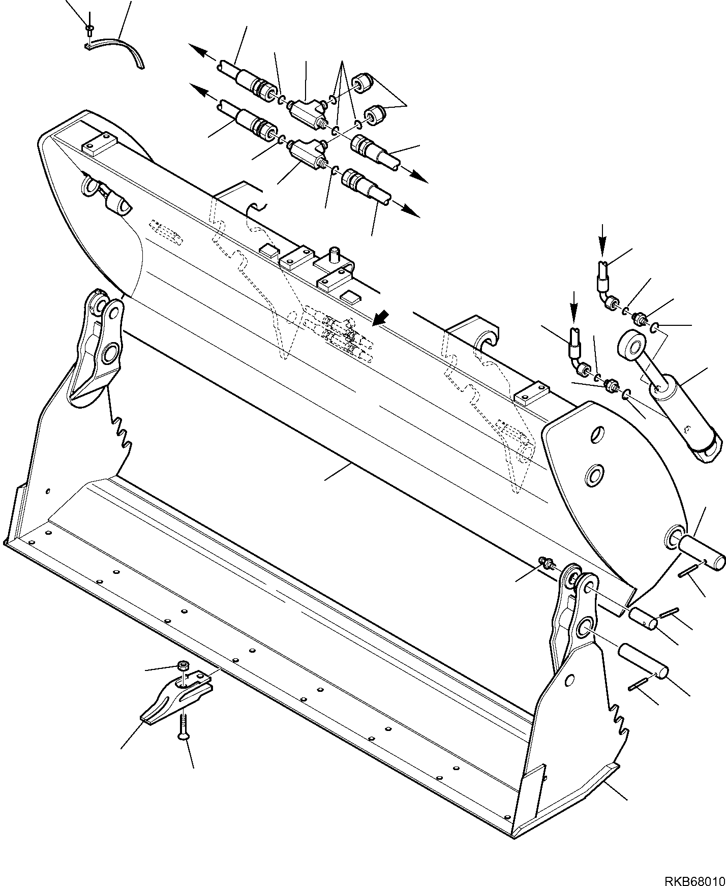 Part 17. BUCKET 4 IN 1 (FOR QUICK COUPLING) [7080]