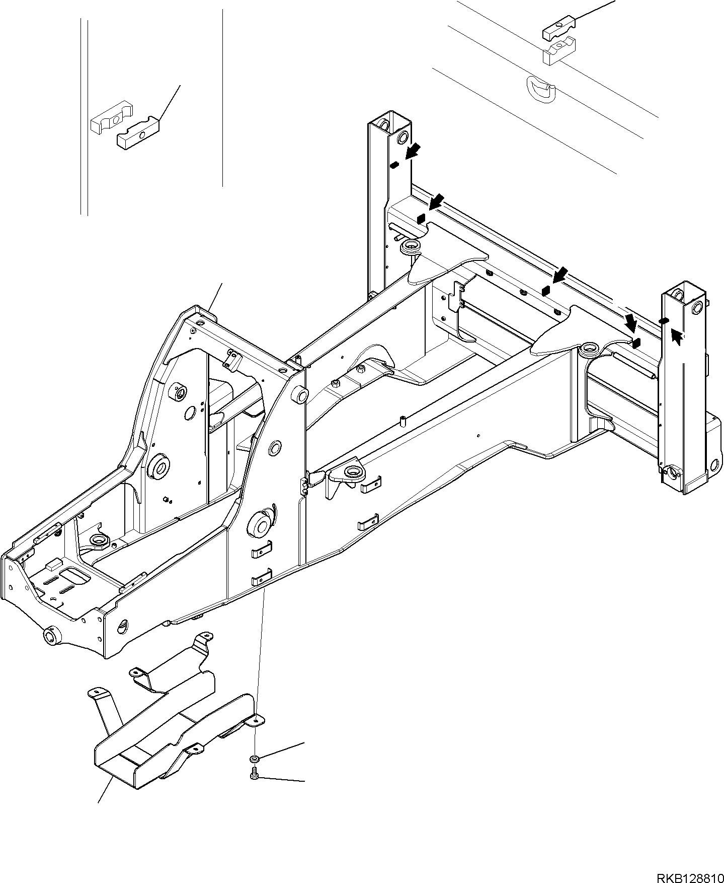 Part 2. FRAME WITH CARDAN SHAFT GUARD [3005]