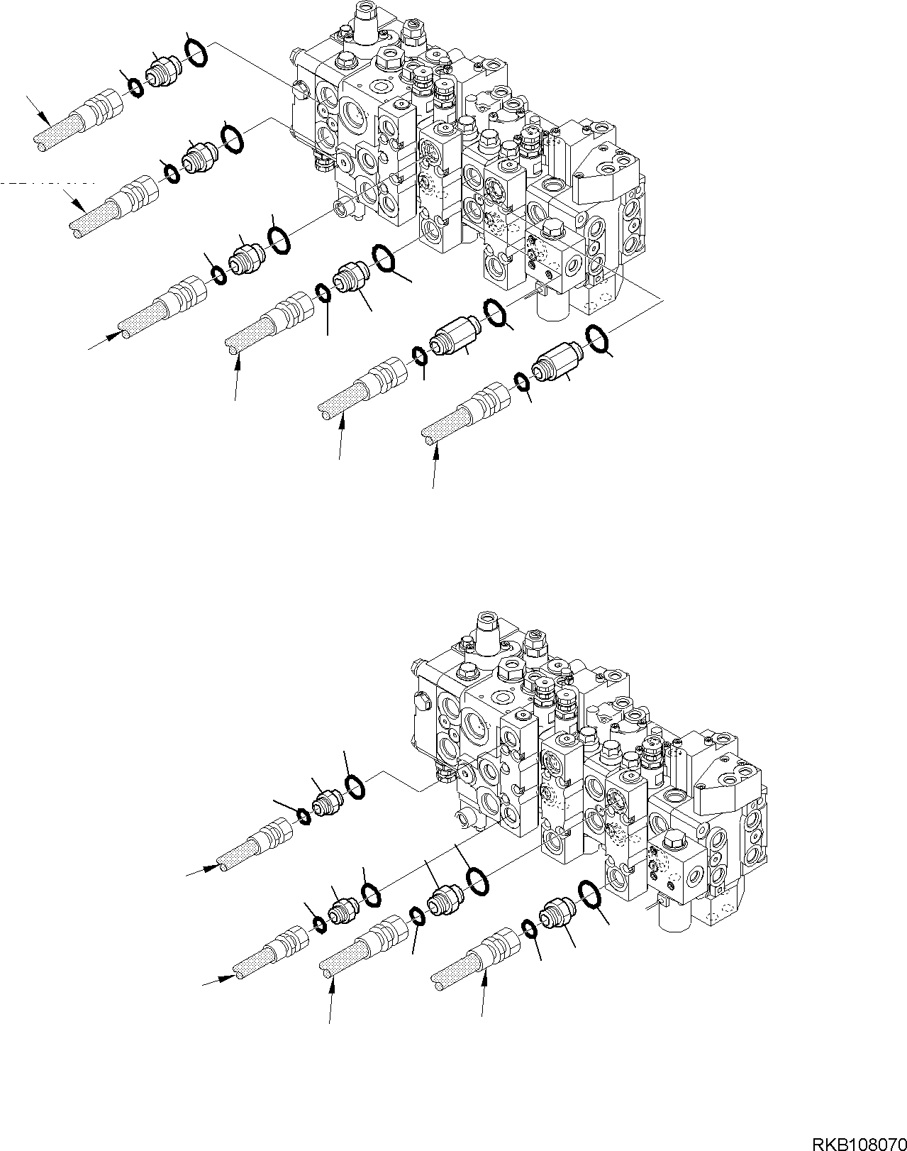 Part 37. CONTROL VALVE (WITH TELESCOPIC ARM) (2/3) [6388]