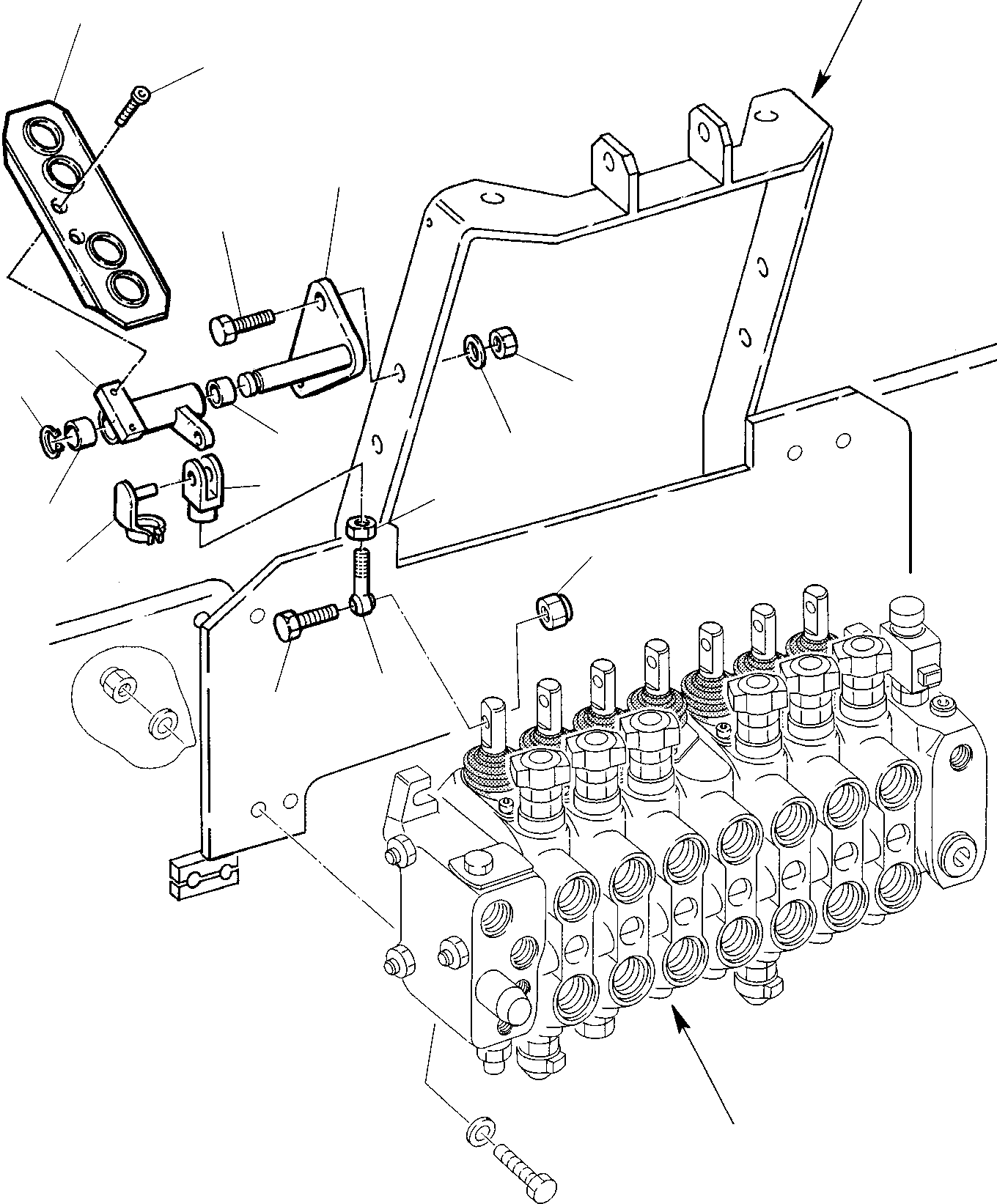 Part 10. BACKHOE CONTROL PEDAL (LEFT SIDE) [4500]