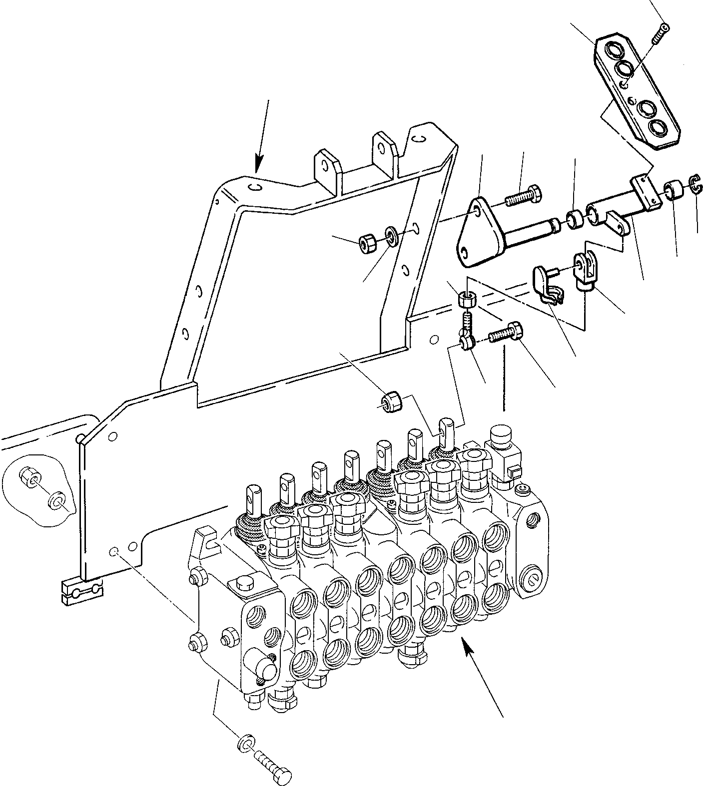 Part 12. BACKHOE CONTROL PEDAL (RIGHT SIDE) [4520]