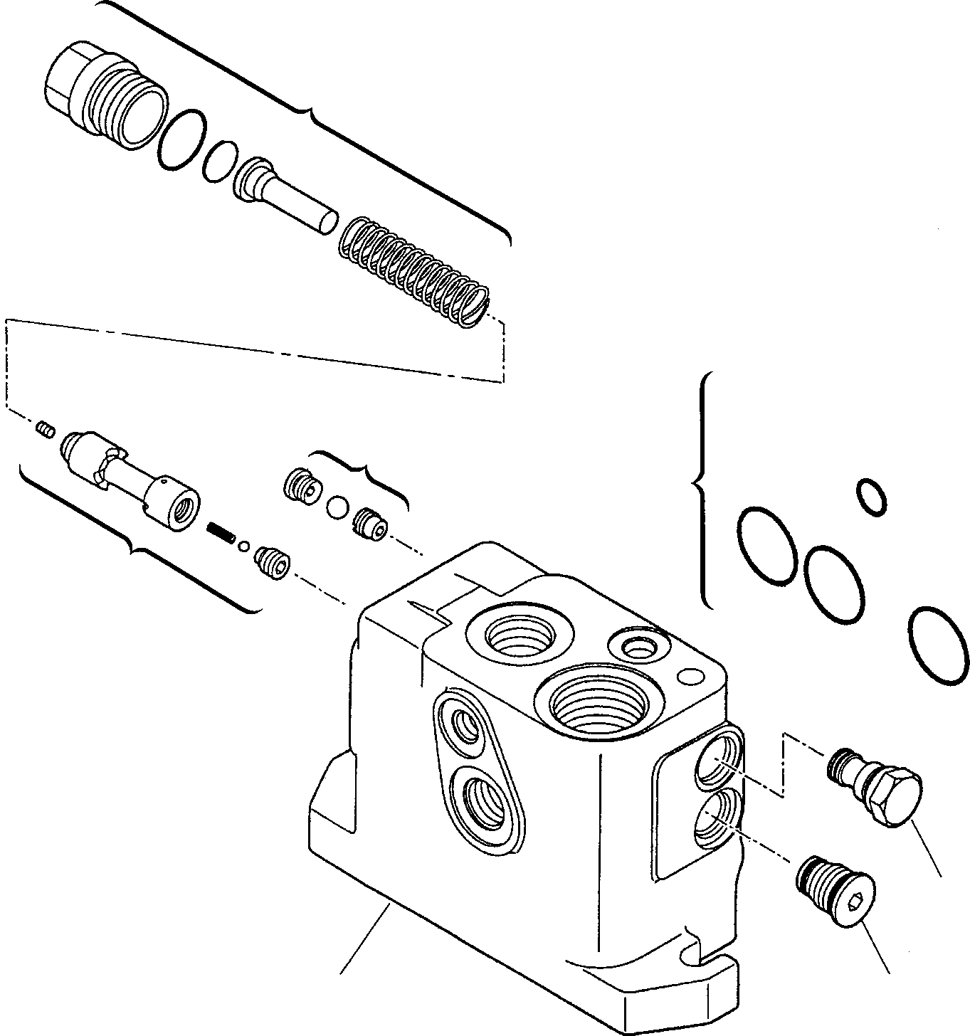 Part 5. SHOVEL CONTROL VALVE (2/4) [6205]