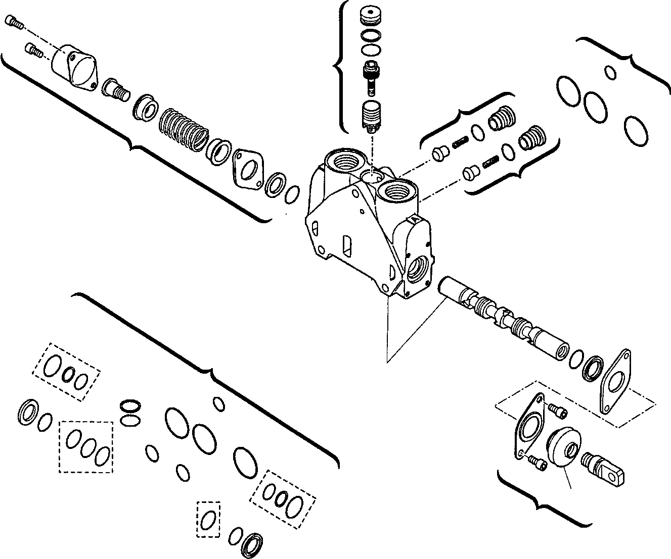 Part 6. SHOVEL CONTROL VALVE (3/4) [6210]