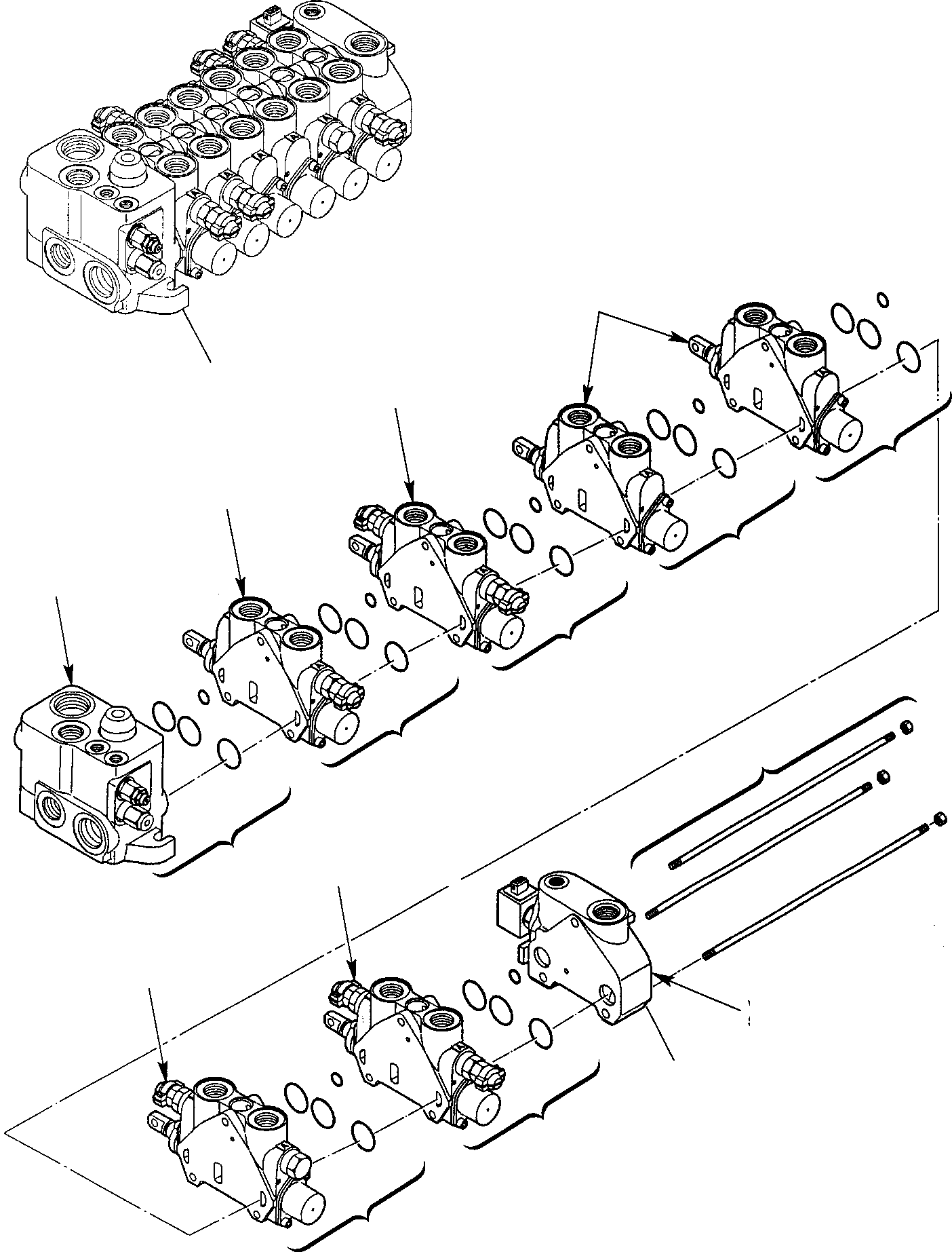 Part 17. BACKHOE CONTROL VALVE (1/8) [6290]