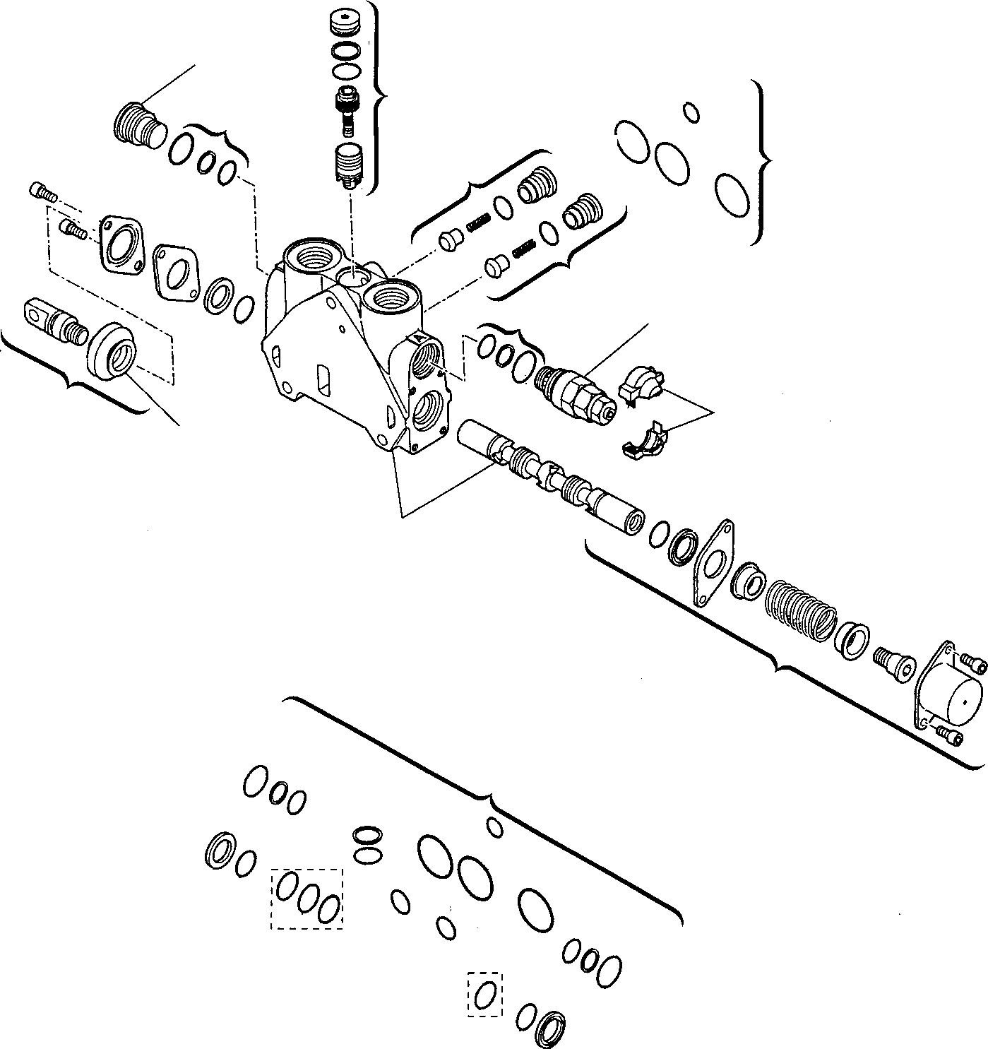 Part 19. BACKHOE CONTROL VALVE (3/8) [6300]