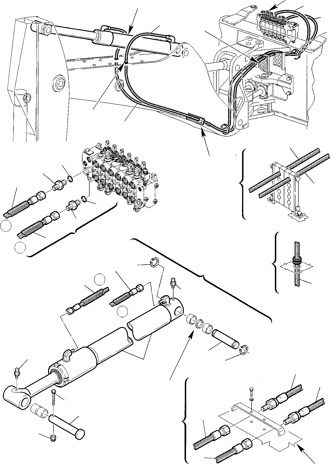 Part 52. HYDRAULIC PIPING (ARM CYLINDER LINE) [6730]