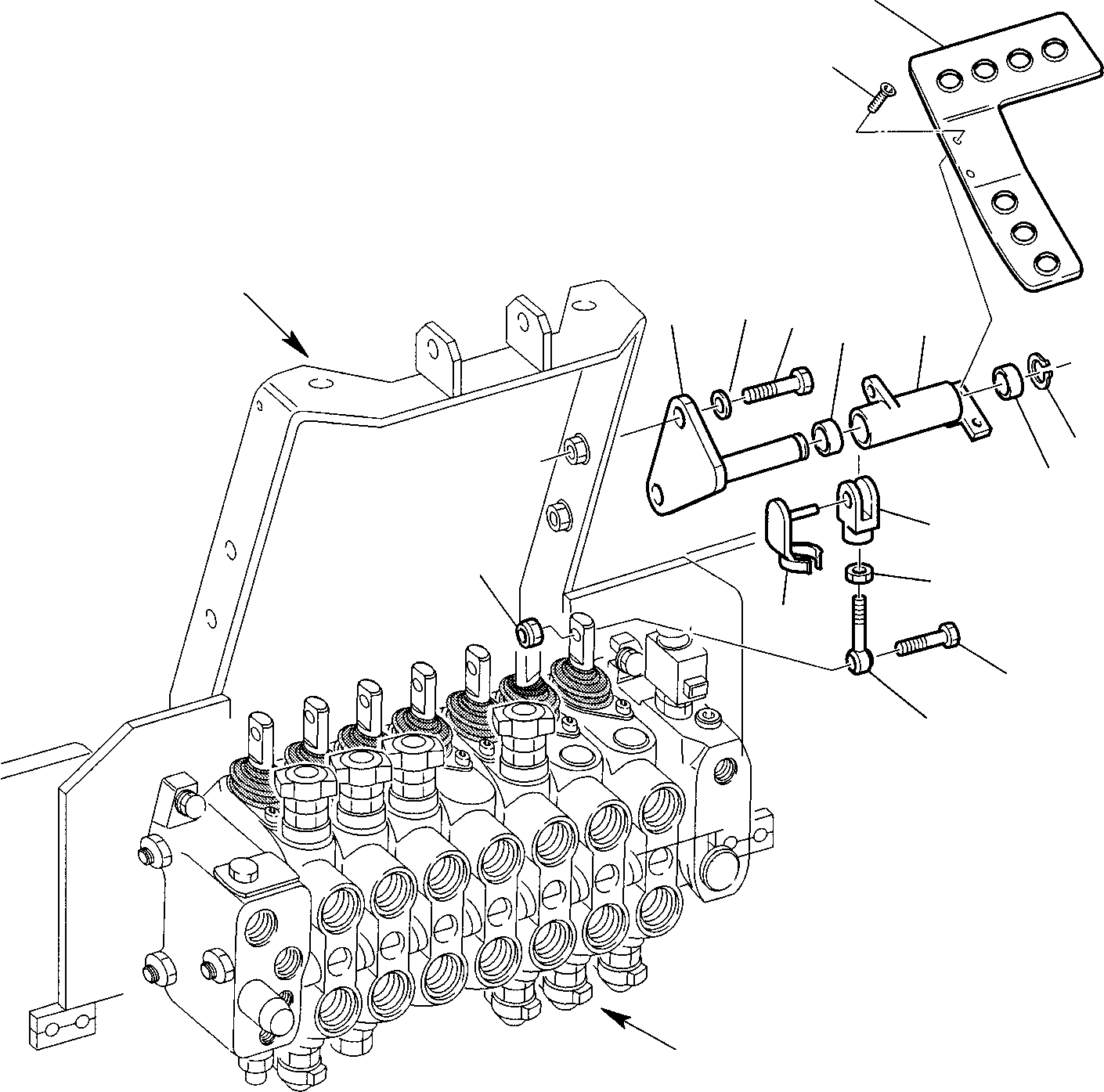 Part 12. BACKHOE CONTROL PEDAL (RIGHT SIDE) [4520]