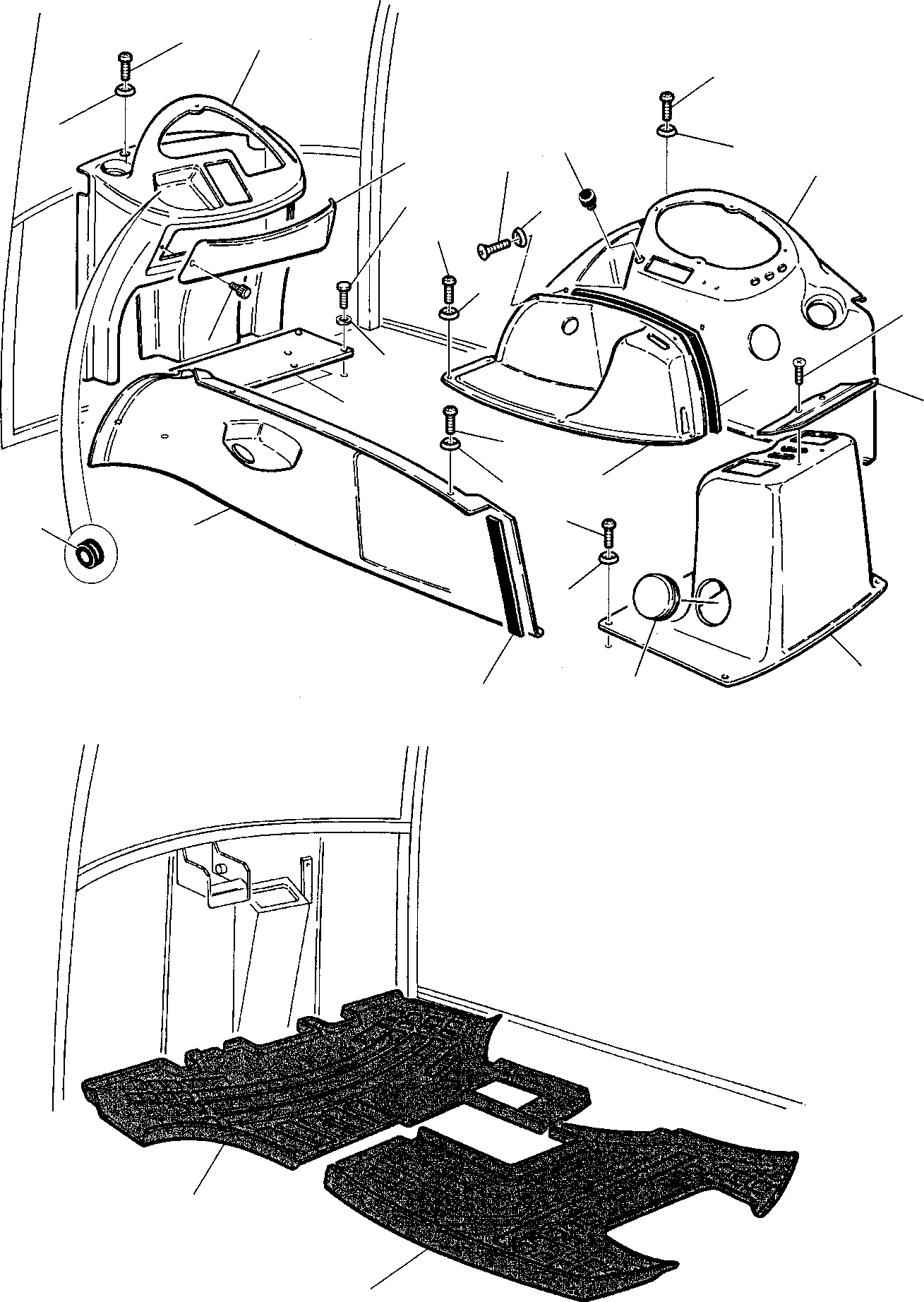 Part 5. DASHBOARD, FLOOR MAT (CABIN) [5100]