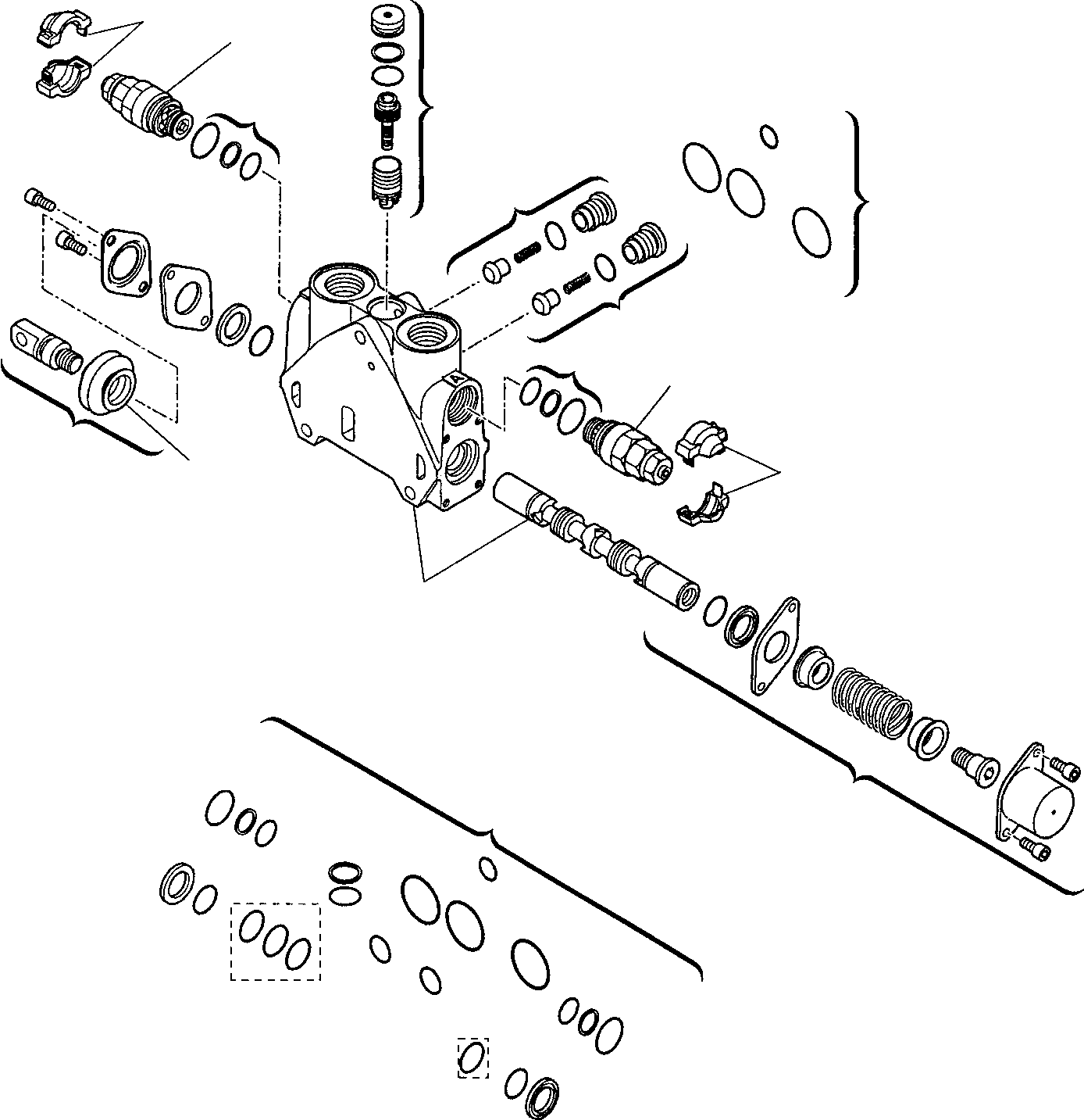 Part 32. BACKHOE CONTROL VALVE (FOR DEPORTABLE) [6385]