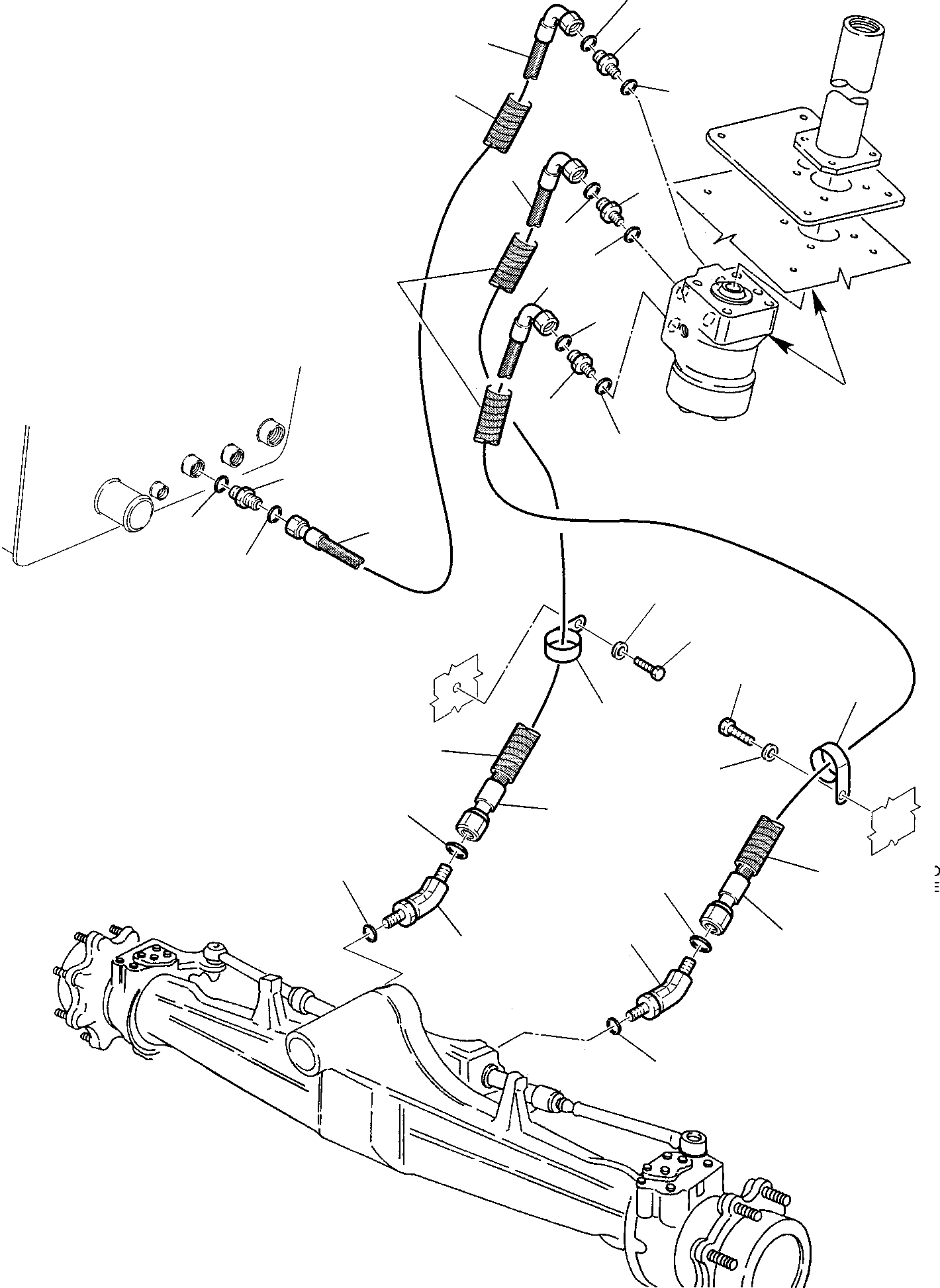 Part 39. HYDRAULIC PIPING (STEERING LINE) (2/2) [6560]