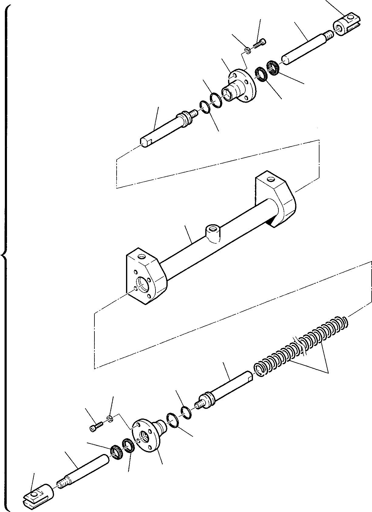 Part 8. JACK (QUICK COUPLING FOR BUCKET) (OPTIONAL) [7040]