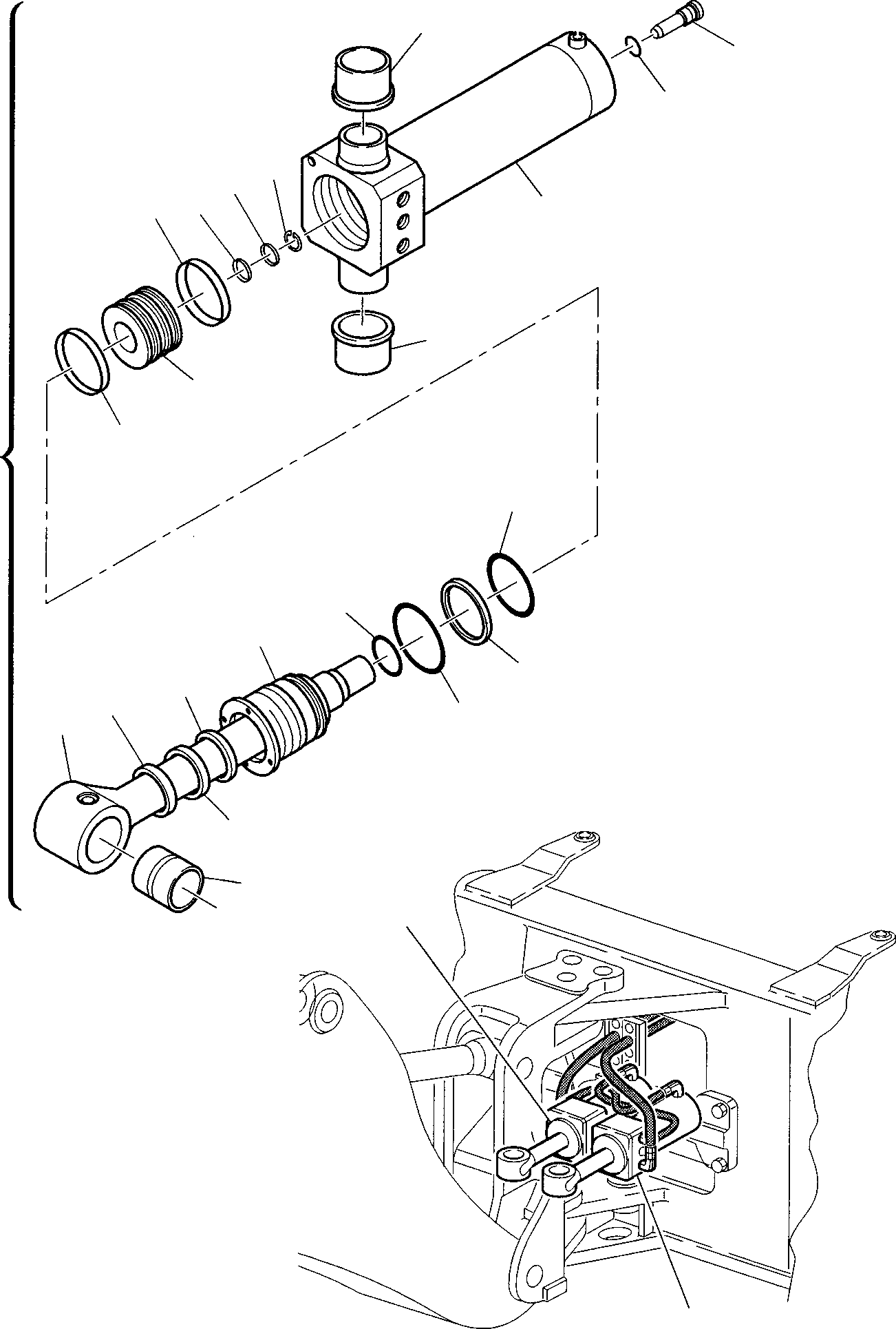 Part 19. BOOM SWING CYLINDER [7130]