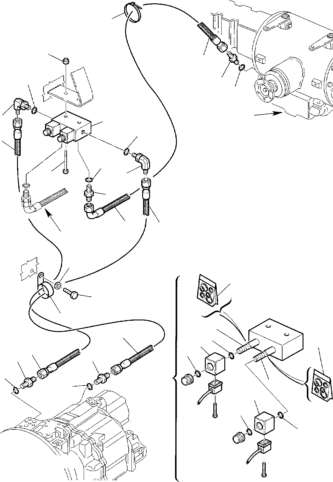 Part 33. HYDRAULIC PIPING (REAR AXLE LOCKING CONTROL) [3520]