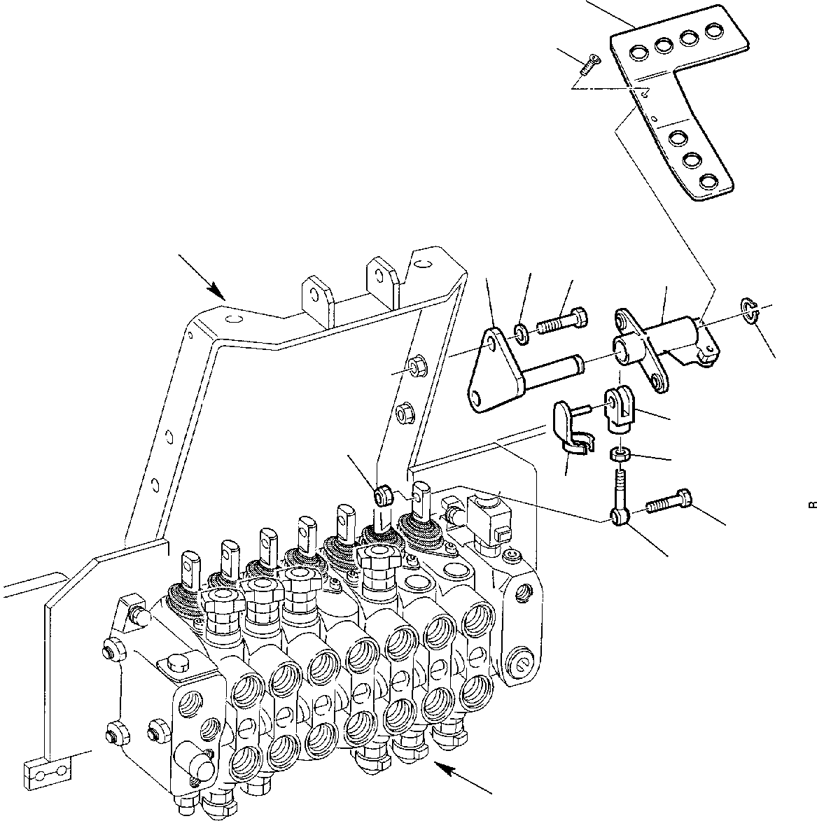 Part 12. BACKHOE CONTROL PEDAL (RIGHT SIDE) [4520]