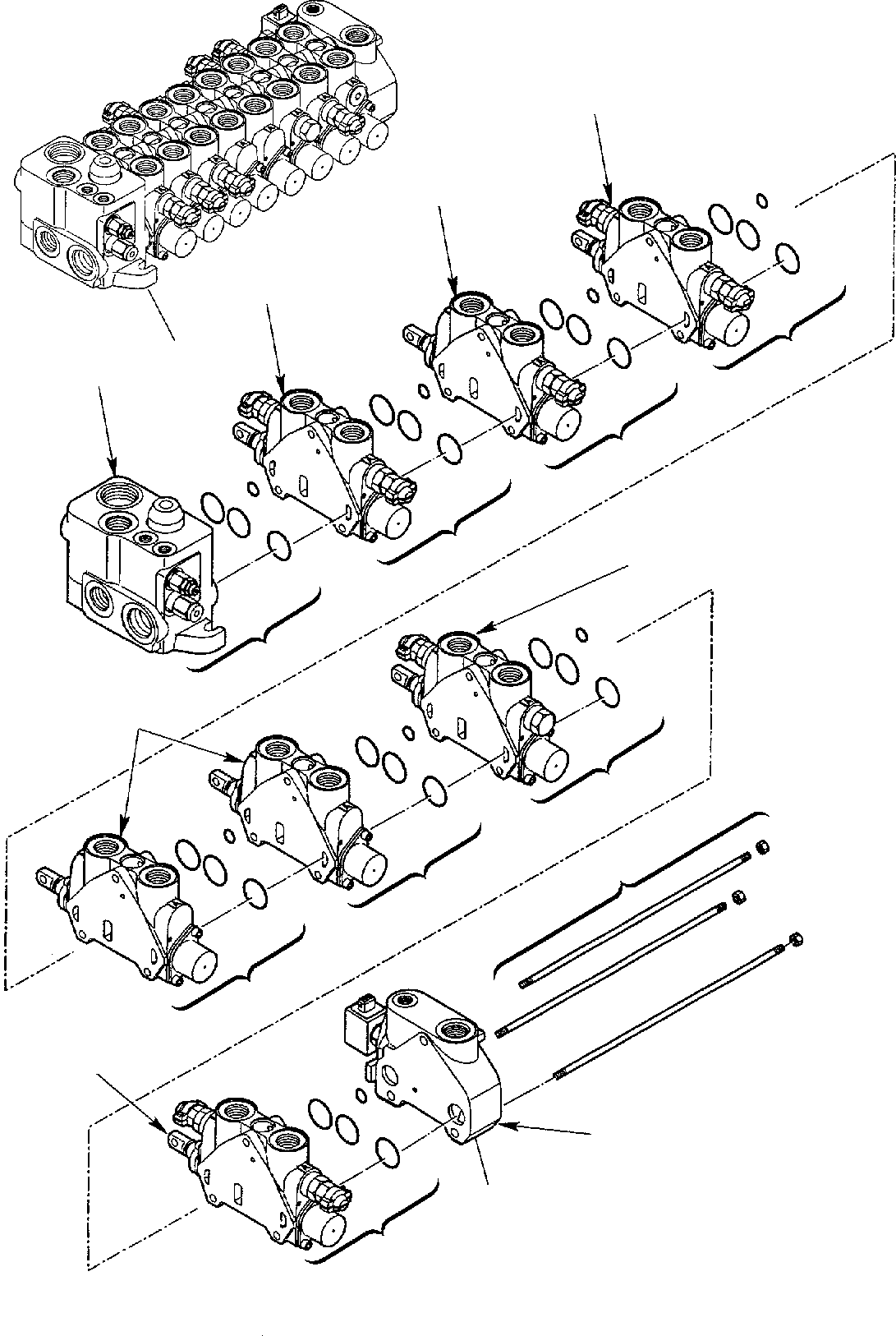 Part 31. CONTROL VALVE (7 SECTION) (FOR DEPORTABLE) [6380]