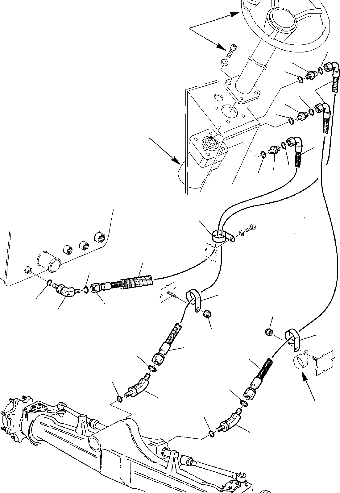 Part 39. HYDRAULIC PIPING (STEERING LINE) (2/2) [6560]