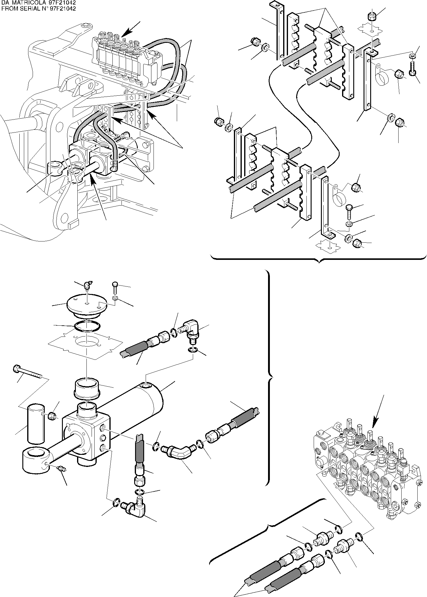 Part 67. HYDRAULIC PIPING (BOOM SWING CYLINDER LINE) [6701]