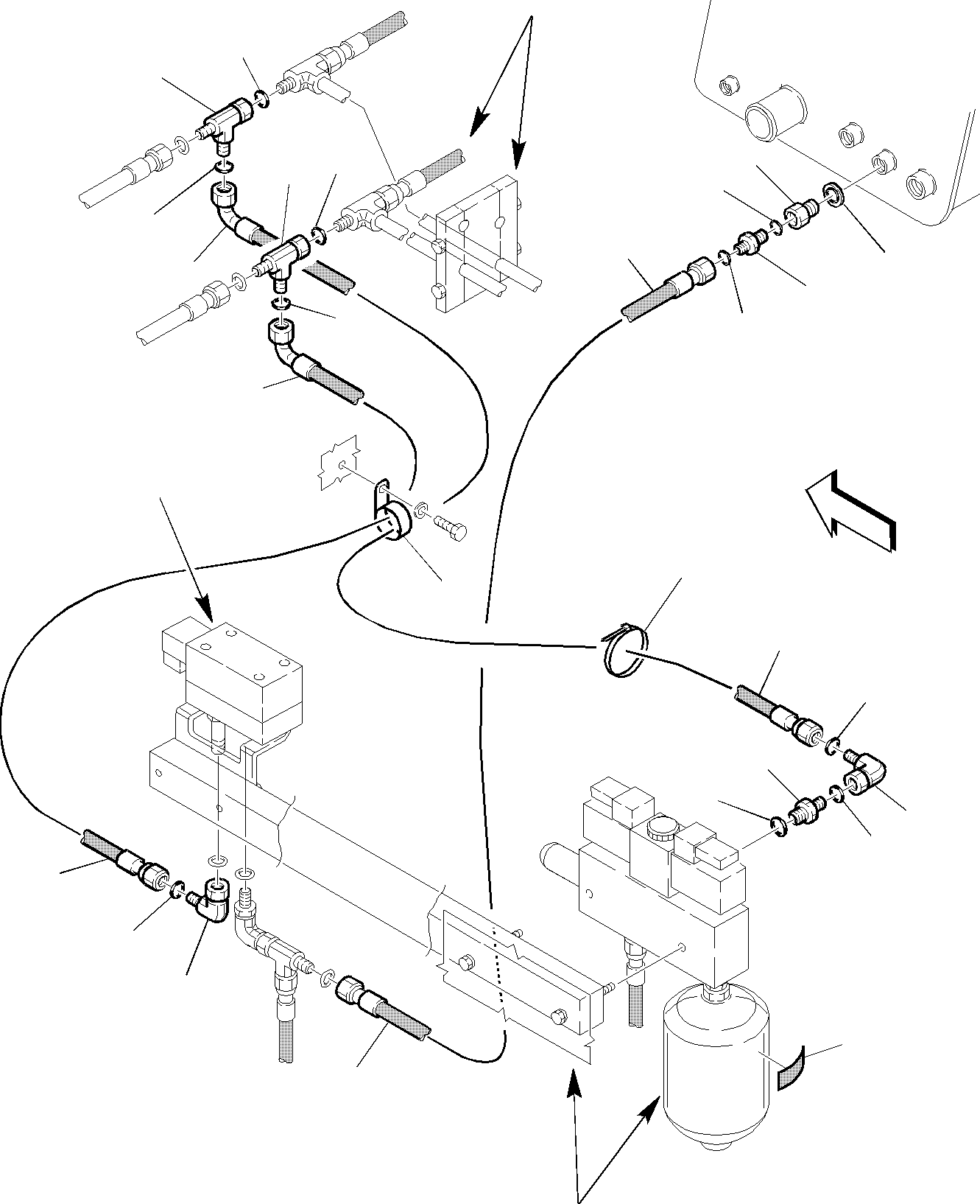 Part 99. HYDRAULIC PIPING (RIDE CONTROL) (5/5) (OPTIONAL) [6910]